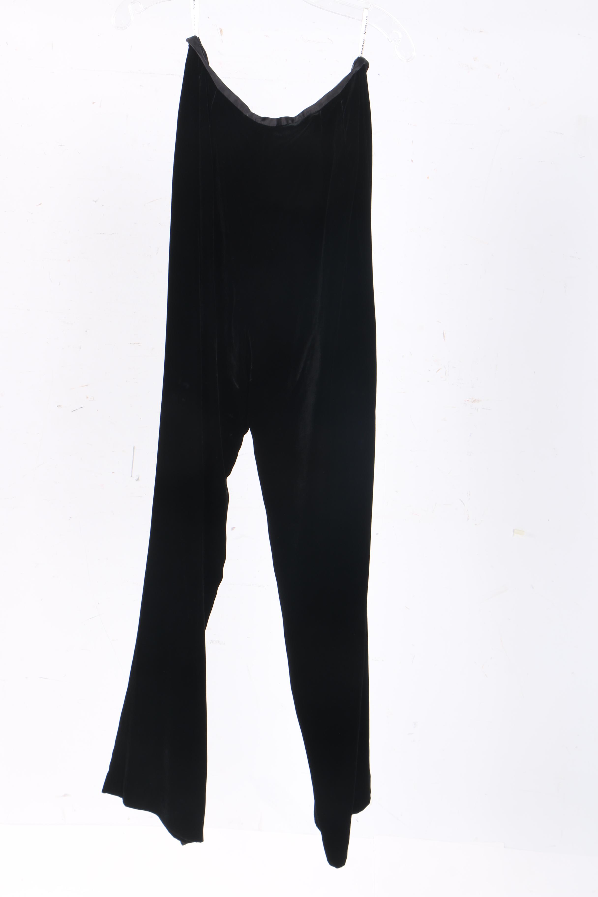 Black Velvet Separates Including Magaschoni