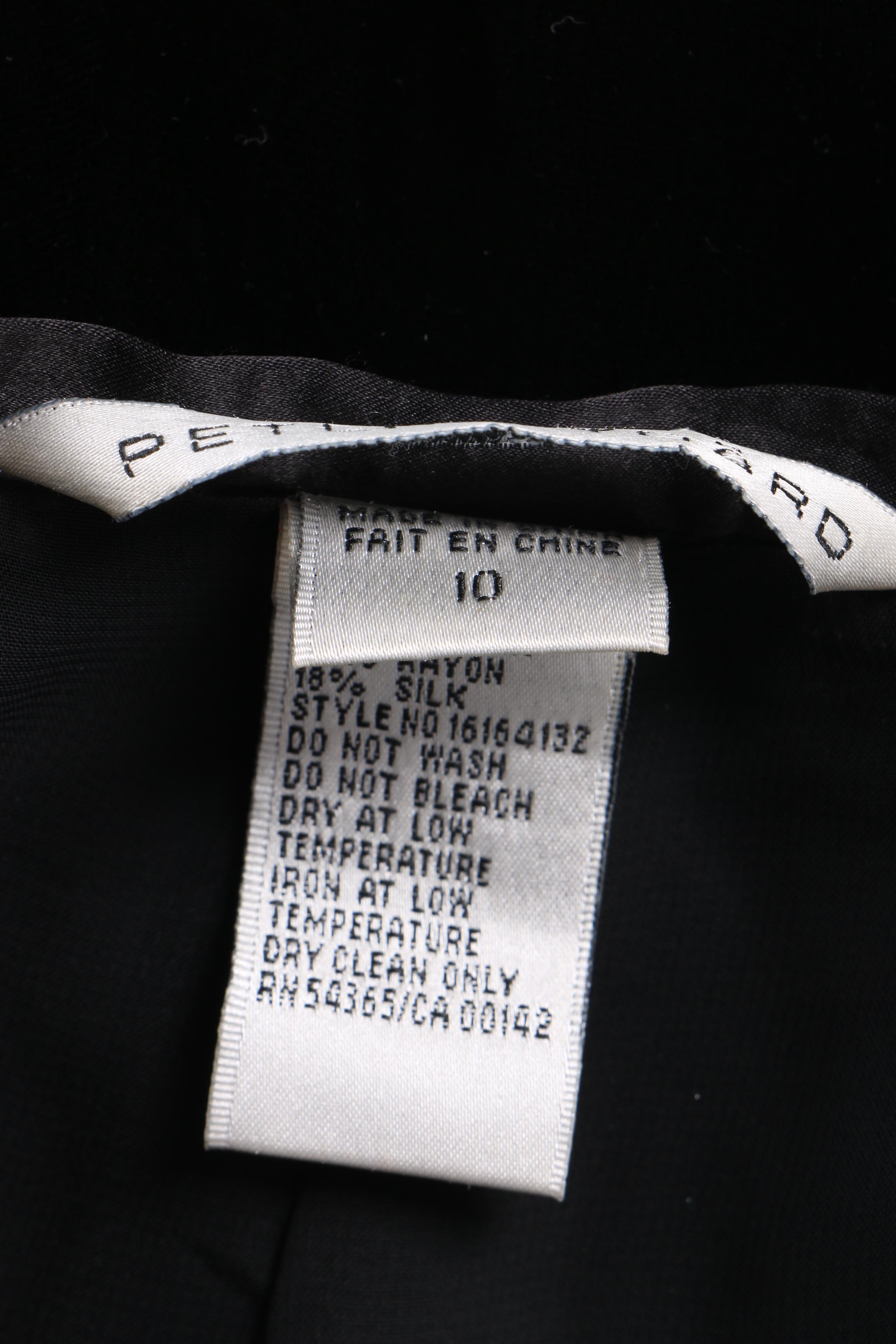 Black Velvet Separates Including Magaschoni