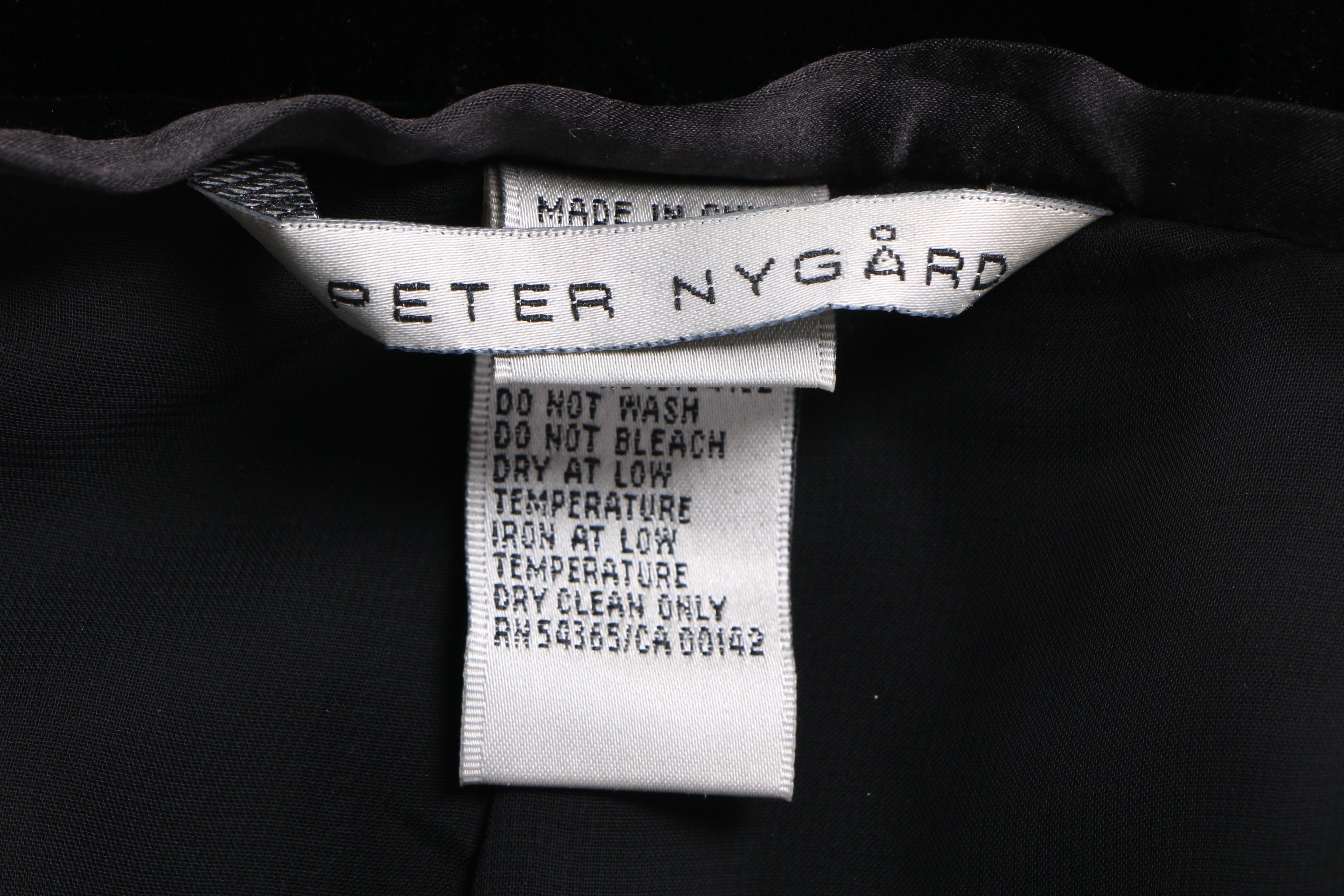 Black Velvet Separates Including Magaschoni