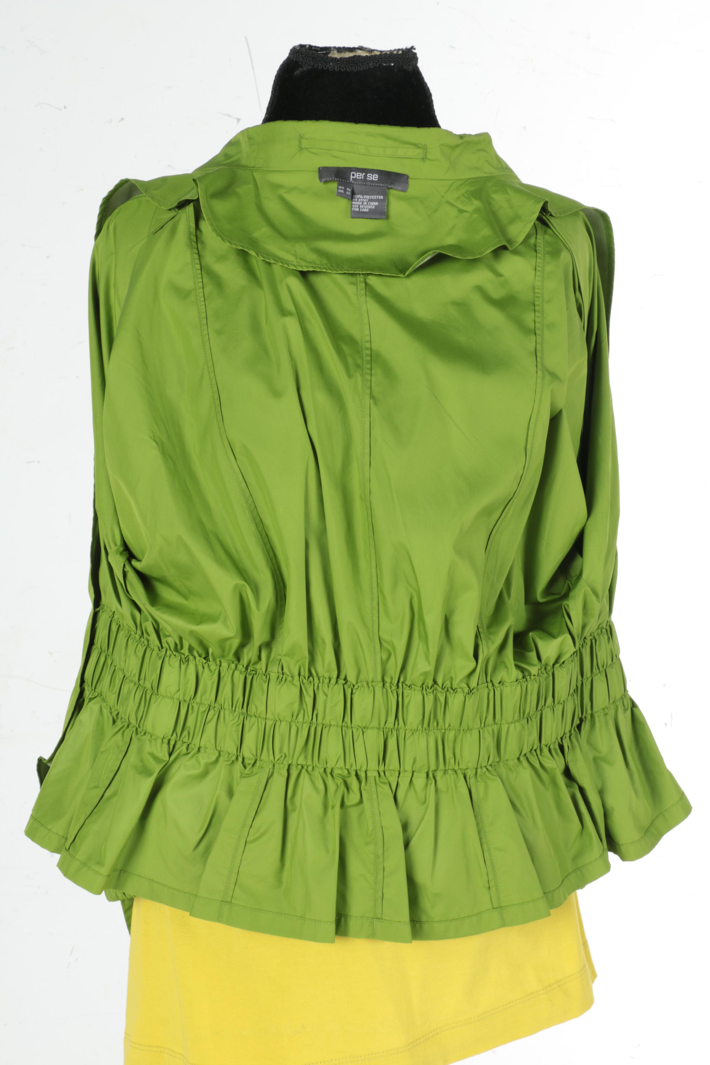 Women's Per Se Jacket and Piazza Sempione Tank Top