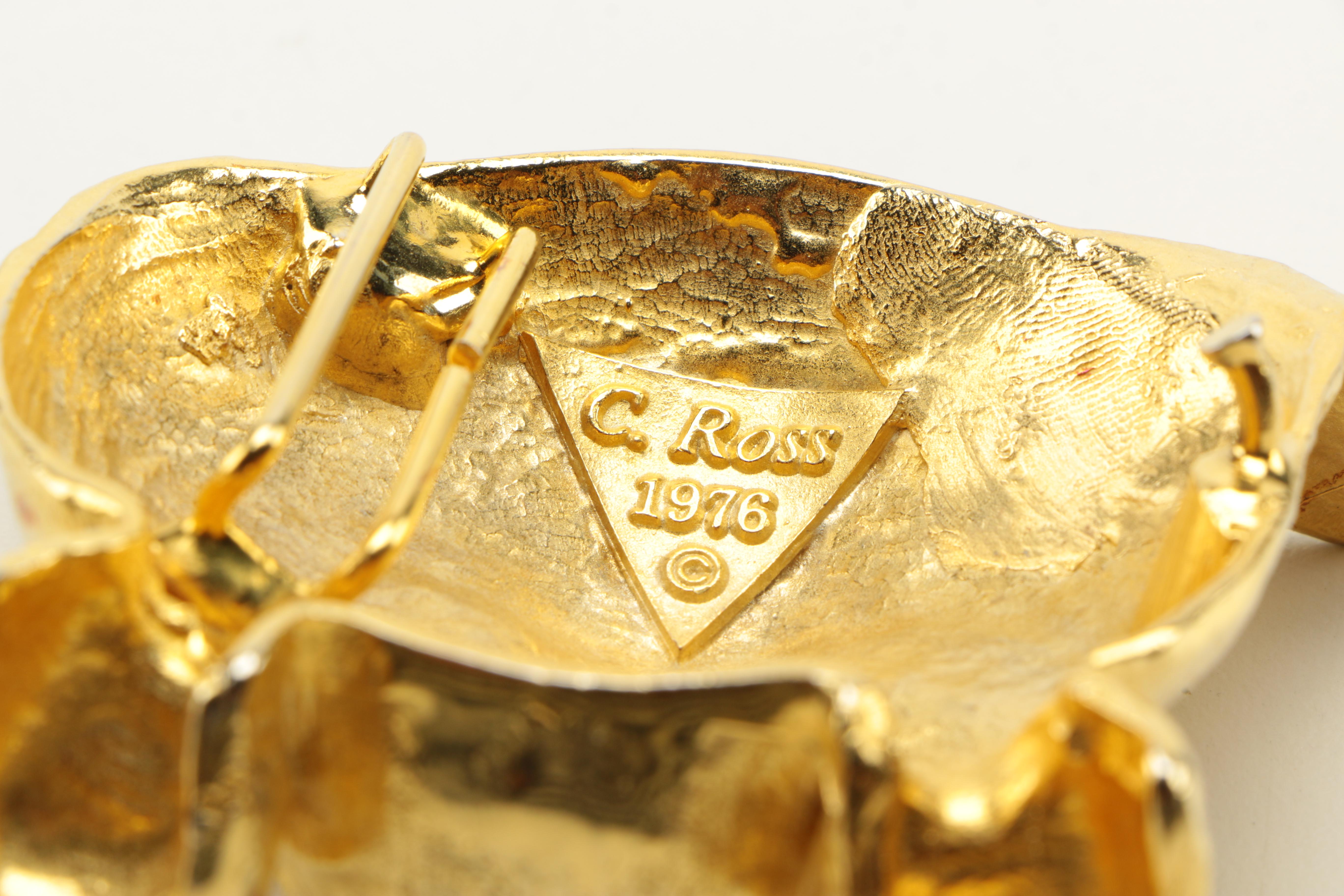 Christopher Ross Belt Buckles with Belt