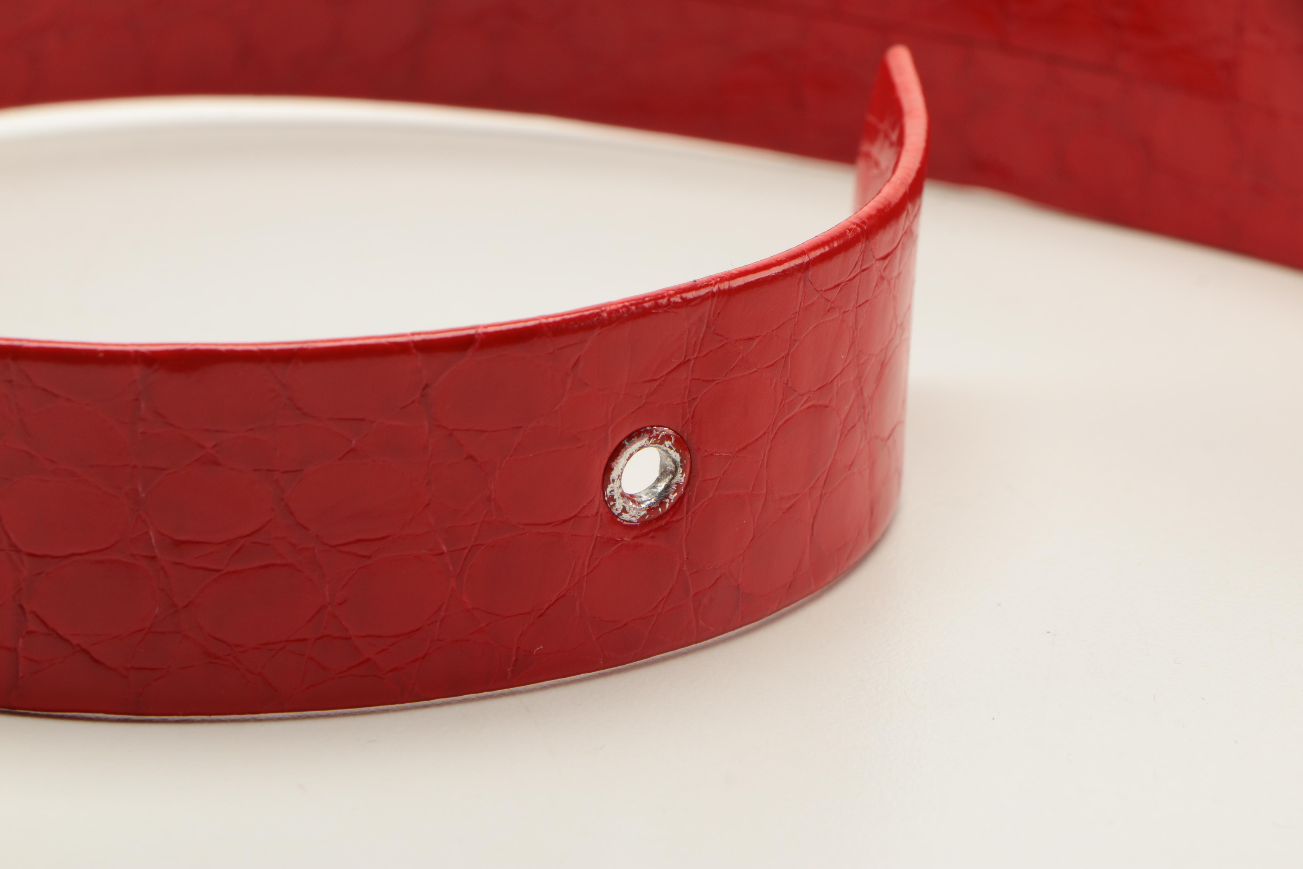 Christopher Ross Belt Buckles with Belt