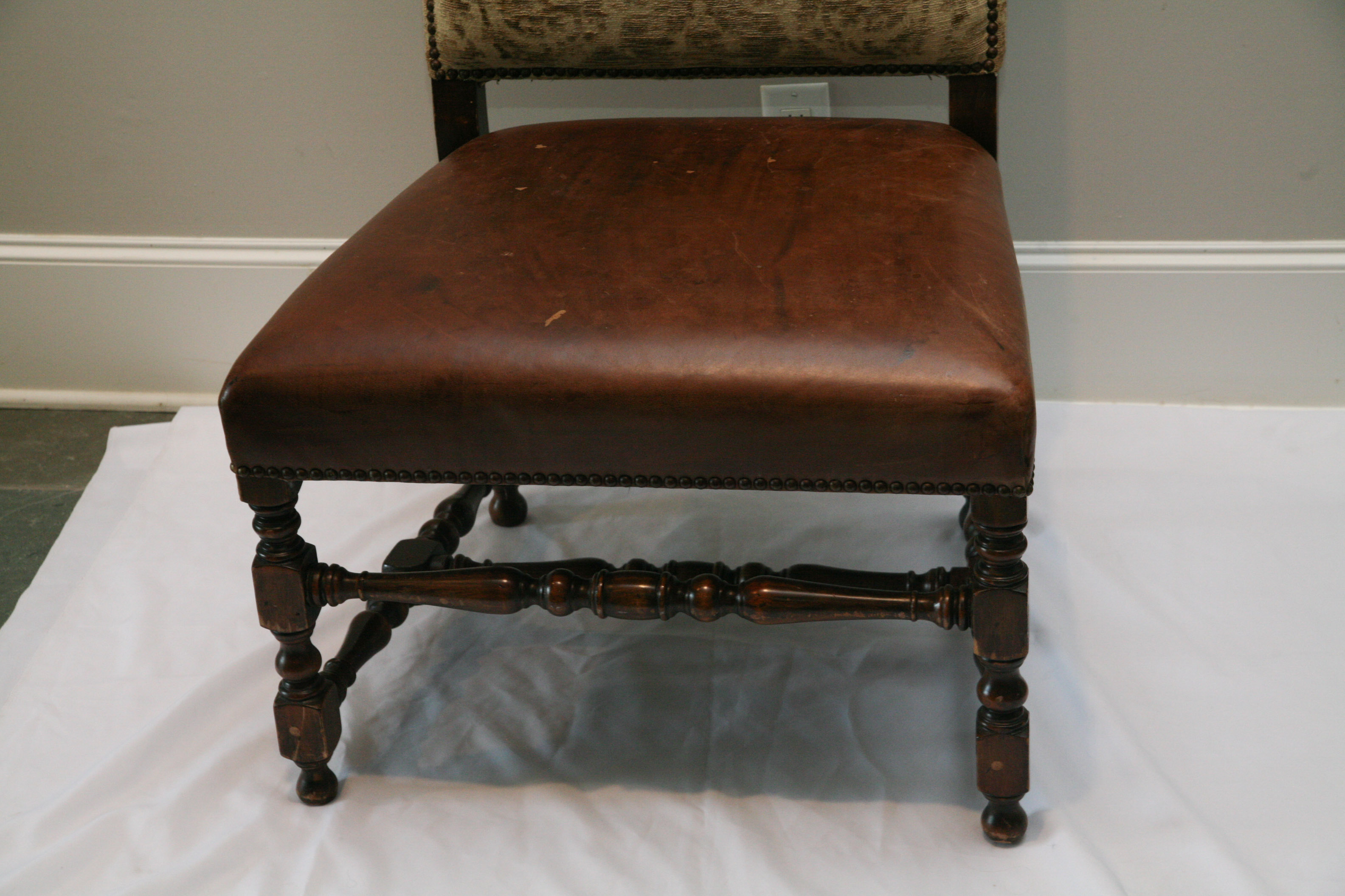 Eight Louis XIV Style Dining Chairs