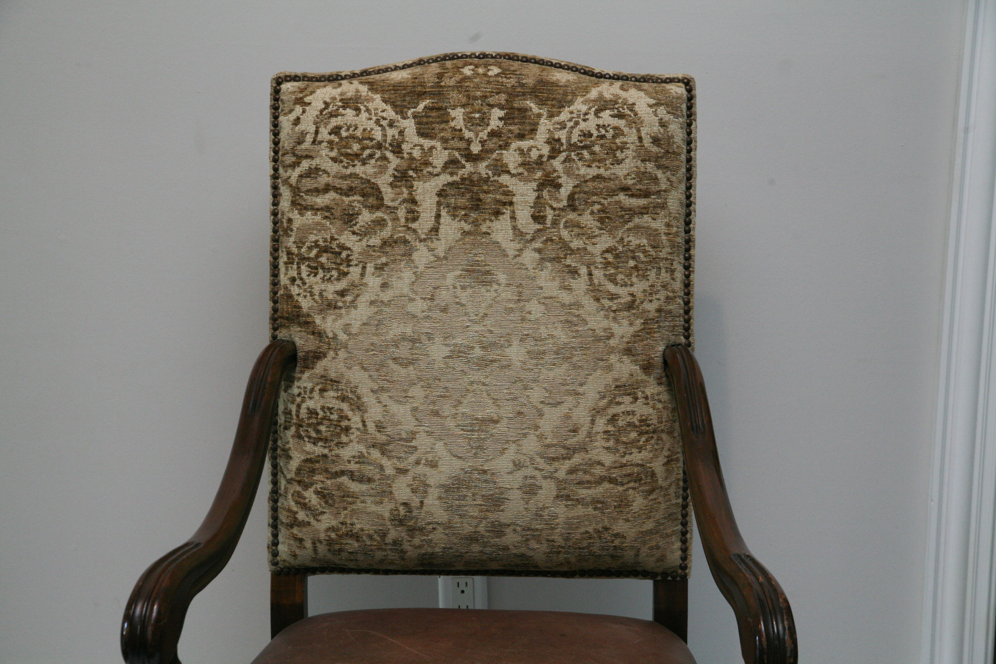 Eight Louis XIV Style Dining Chairs