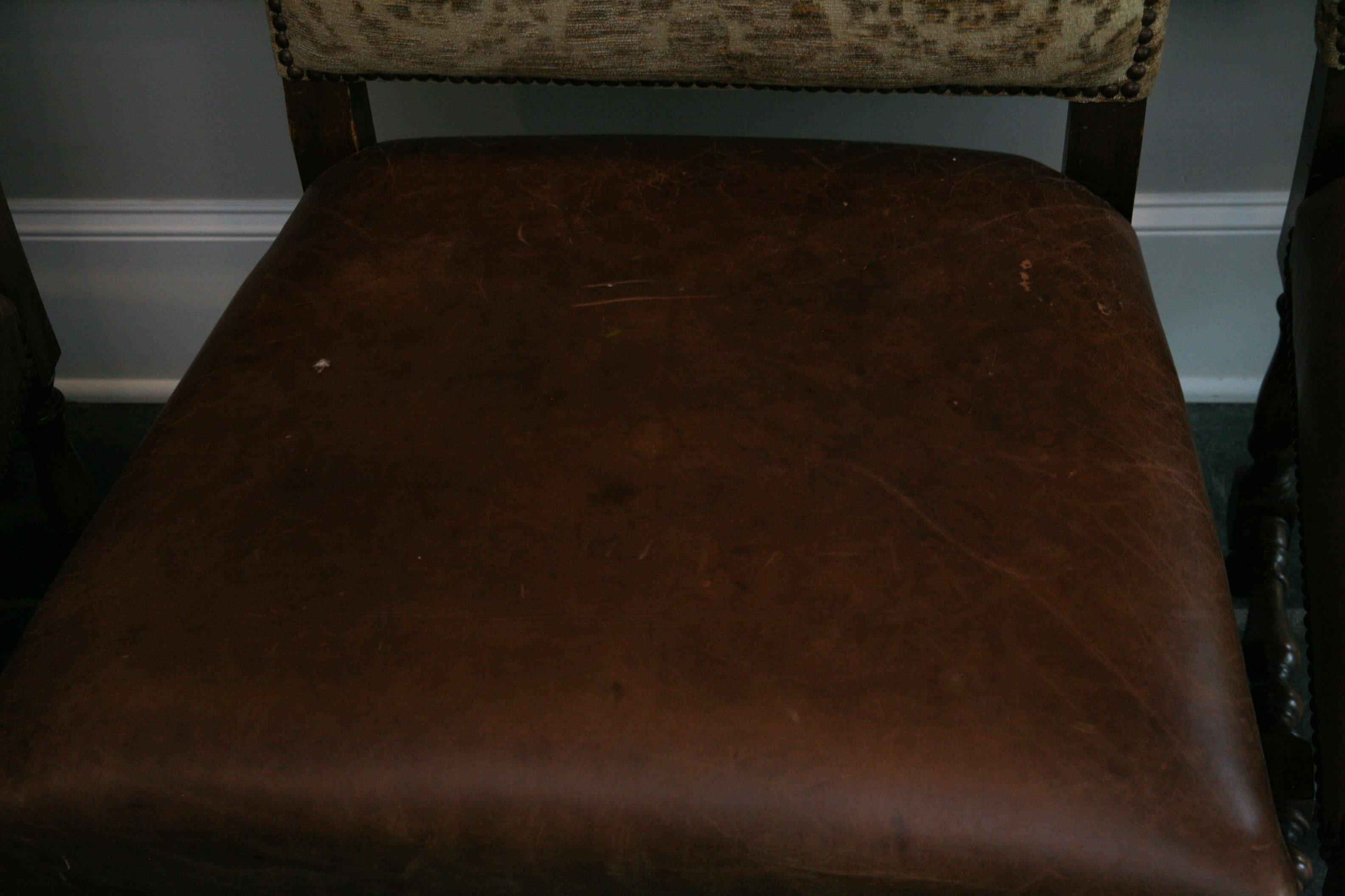 Eight Louis XIV Style Dining Chairs