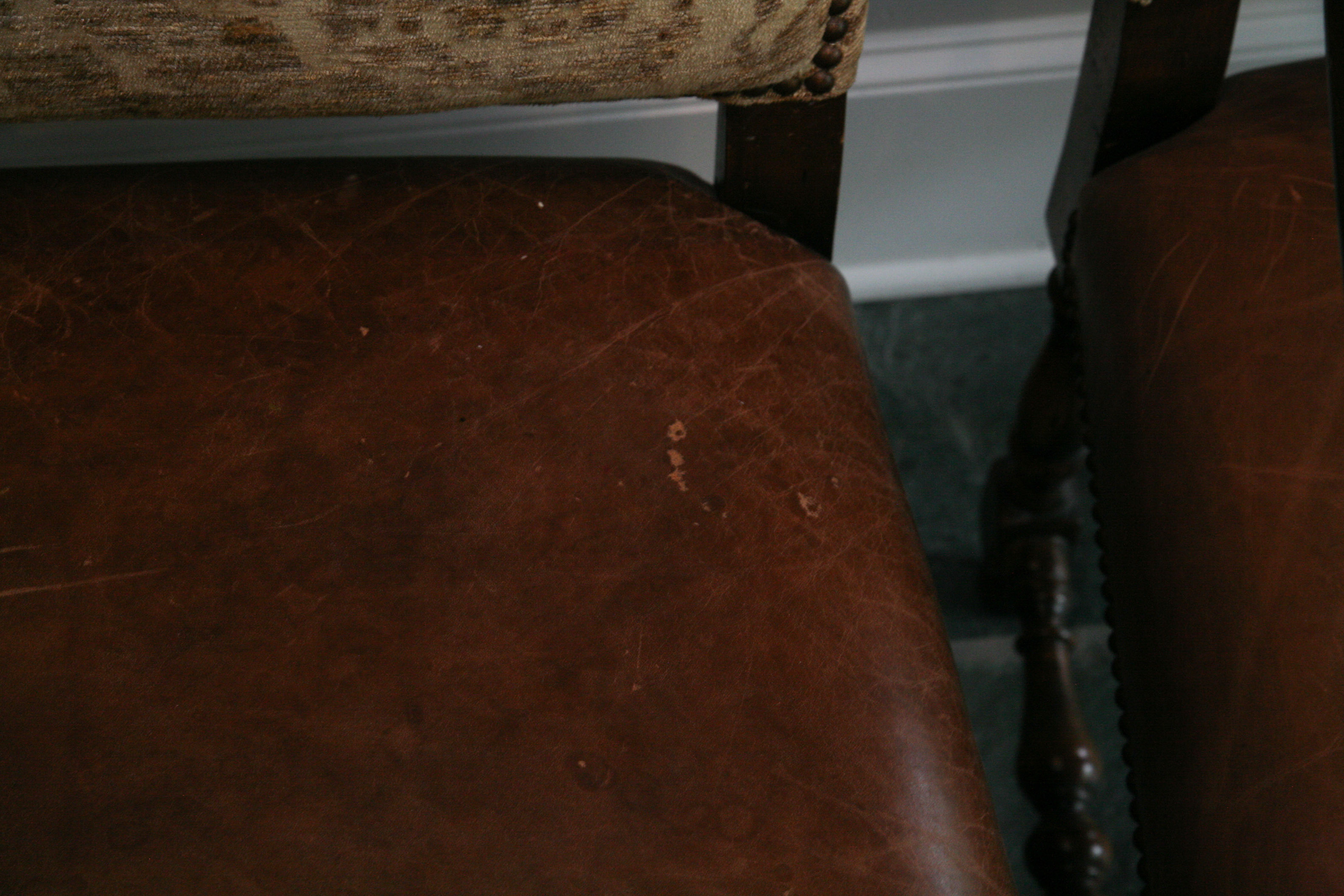 Eight Louis XIV Style Dining Chairs