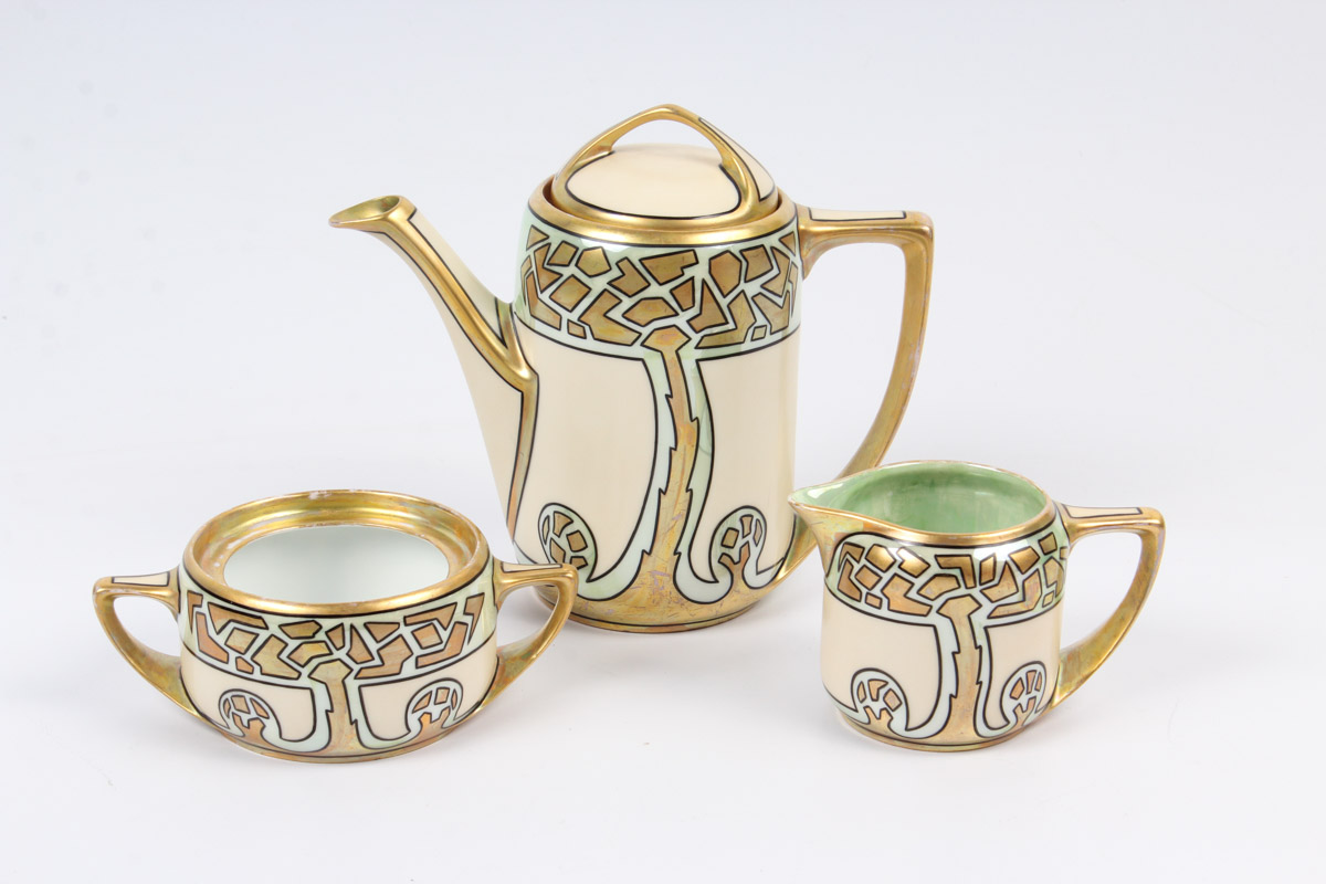 Arts and Crafts Hand Painted Rosenthal China Assortment