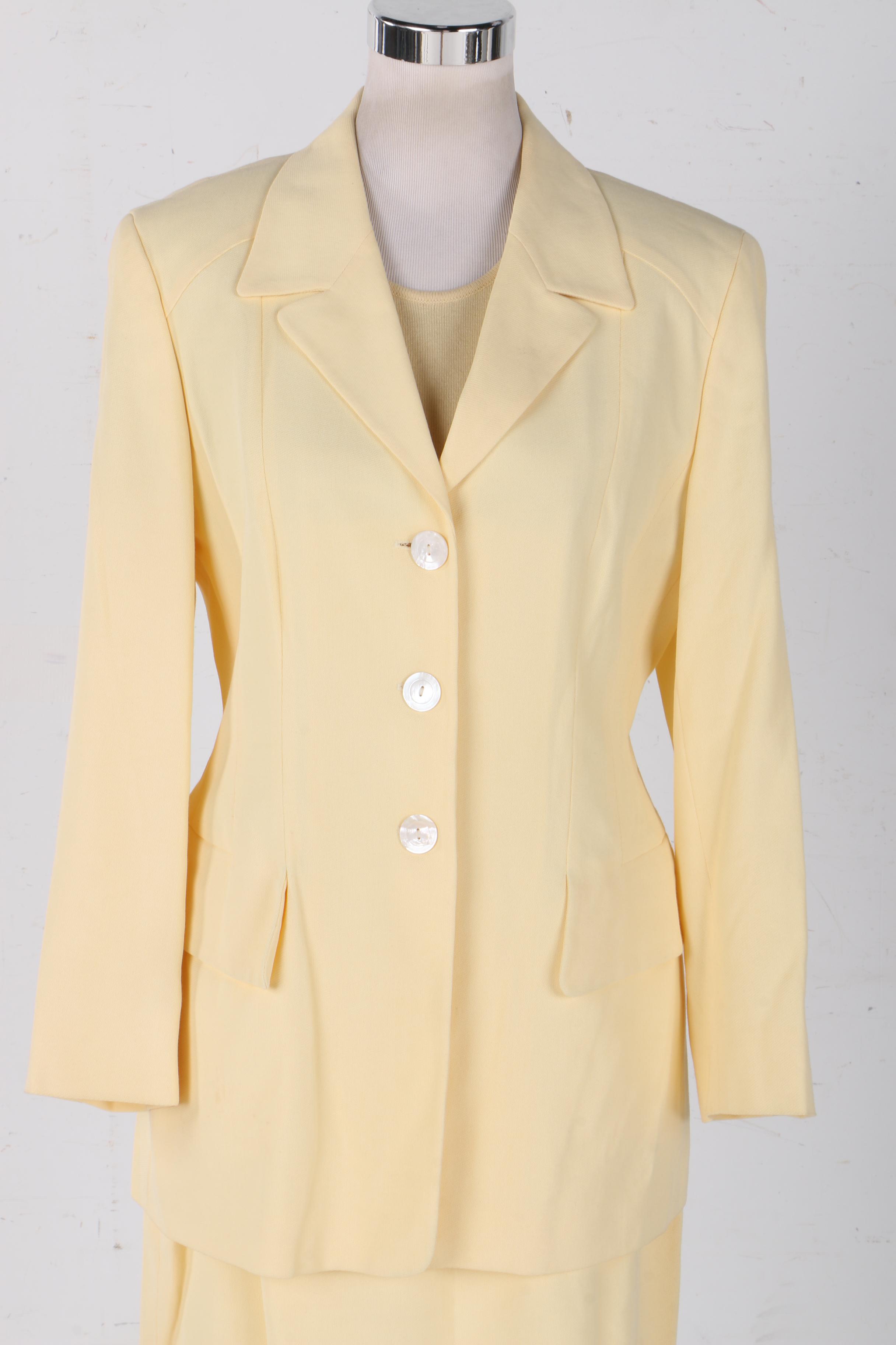 Women's Escada Skirt Suit