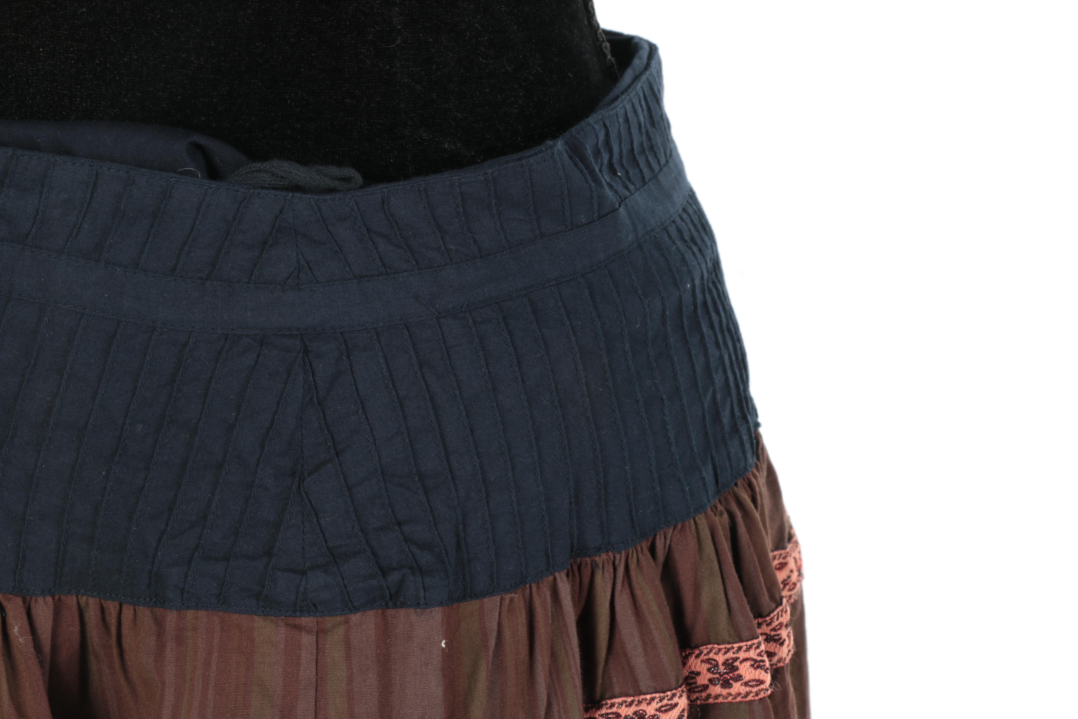 Women's Matty M Mixed Media Skirt