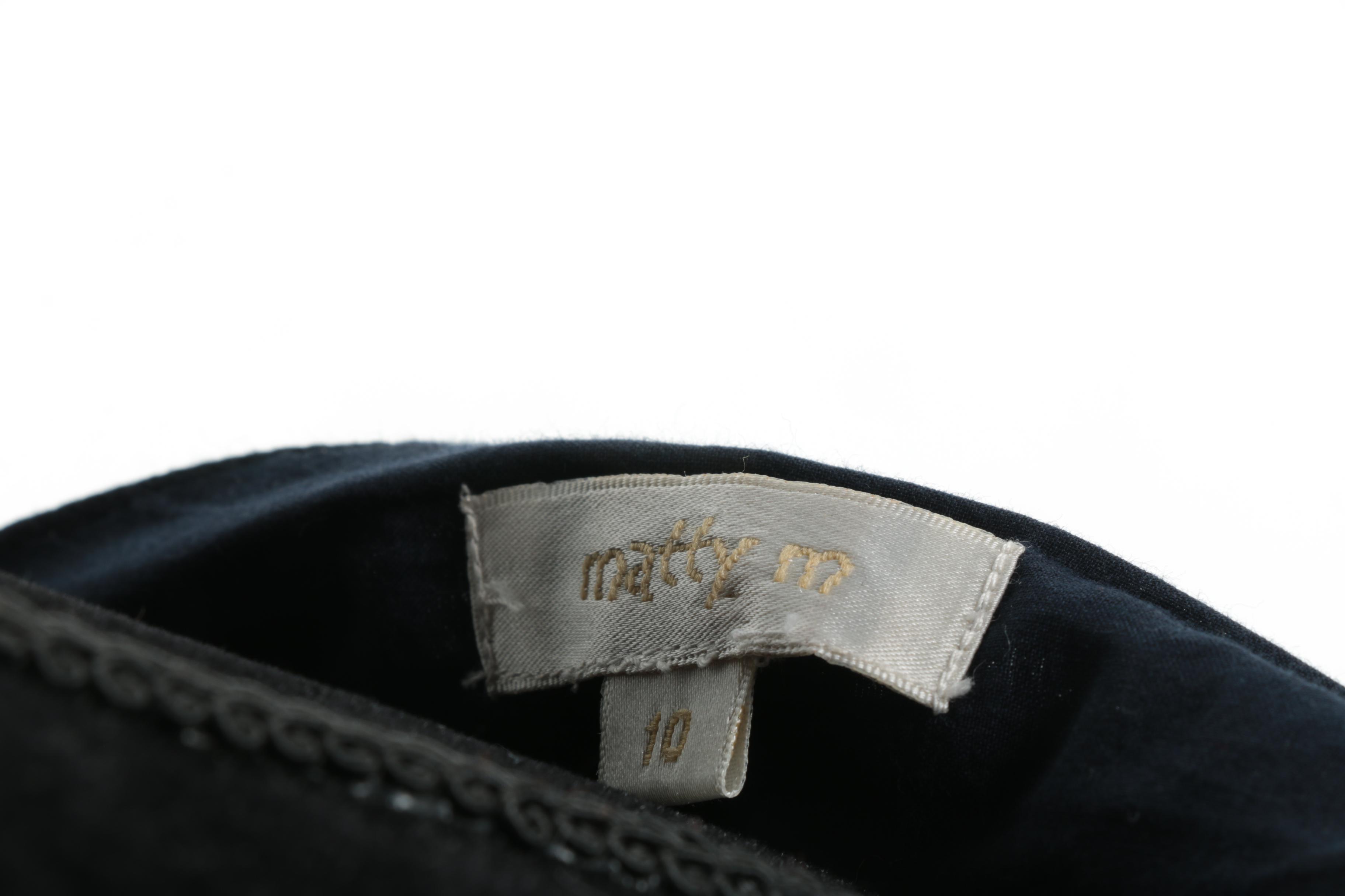 Women's Matty M Mixed Media Skirt