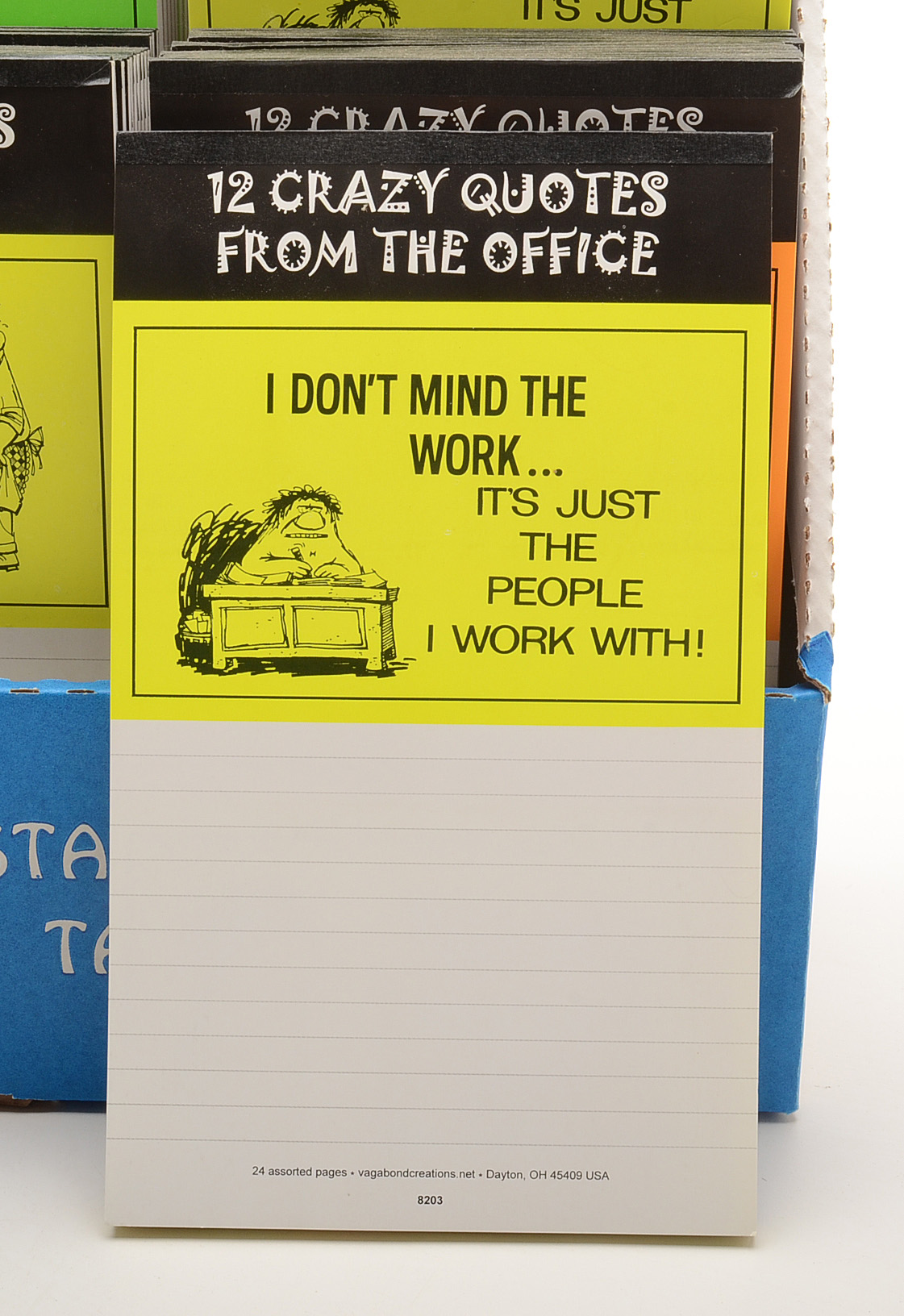 Crazy Quotes Themed Stationary Tablets Lot from Vagabond Creations