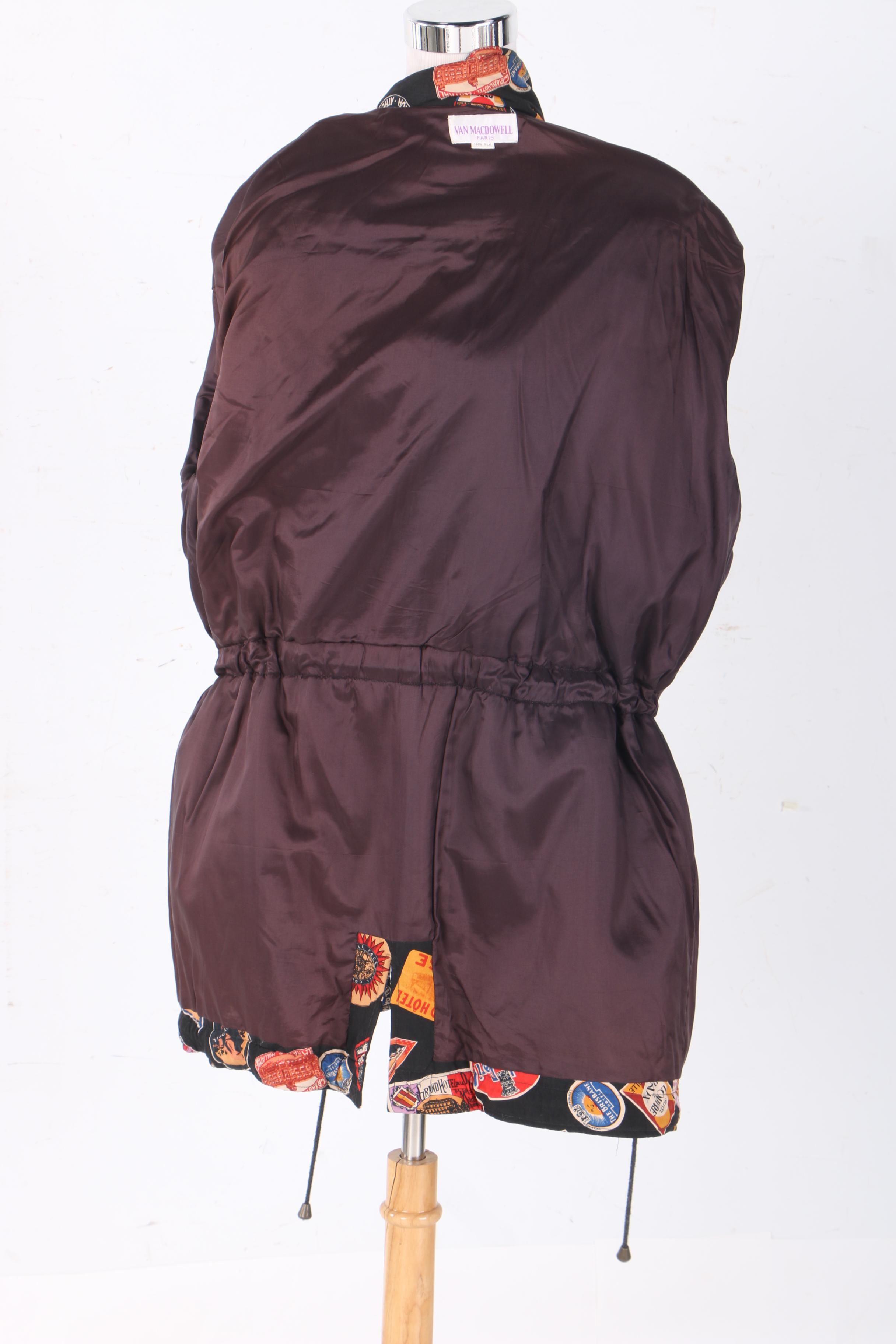 Van Macdowell Men's Silk Jacket