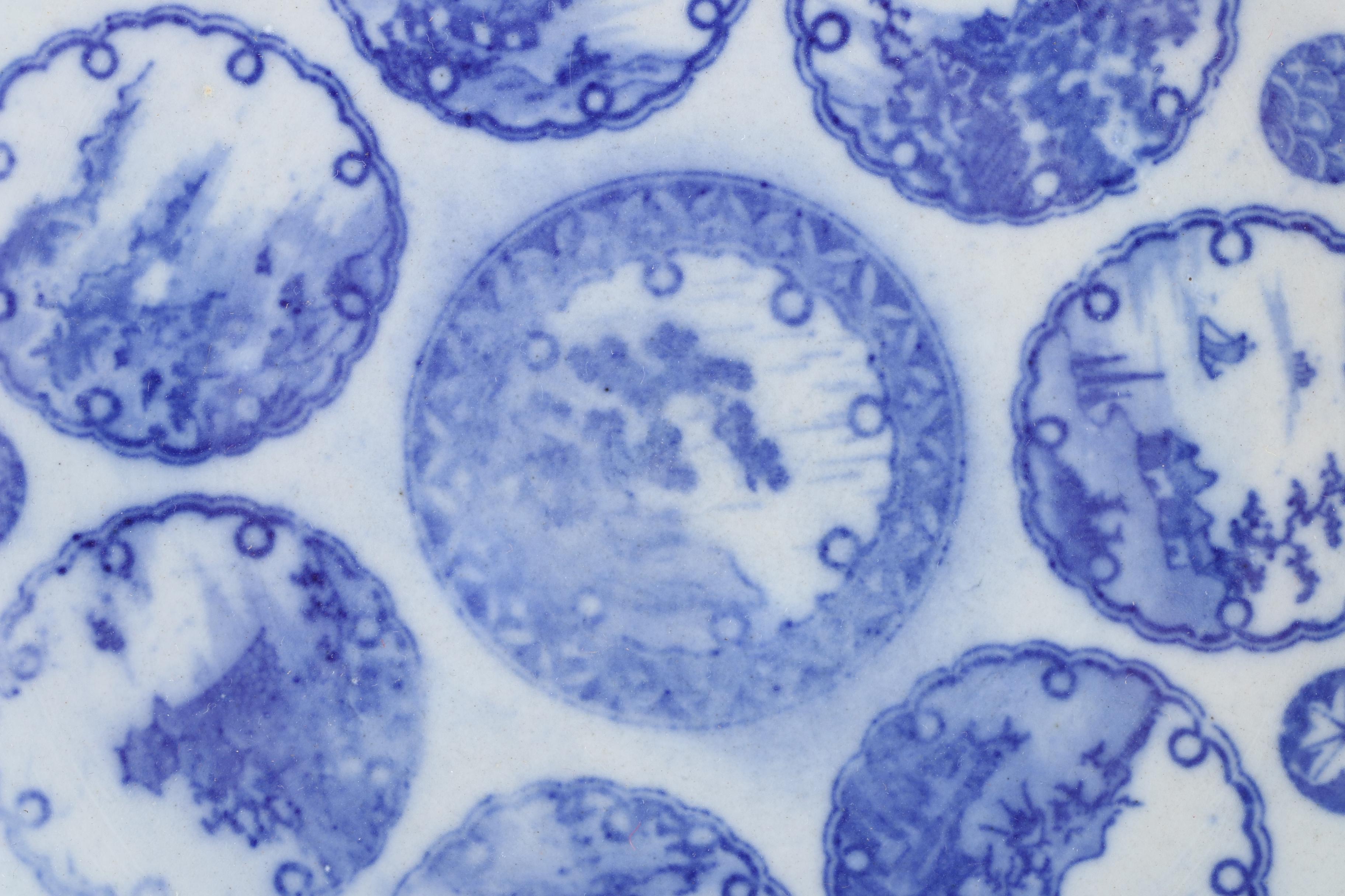 Vintage Blue and White Ceramic Tableware