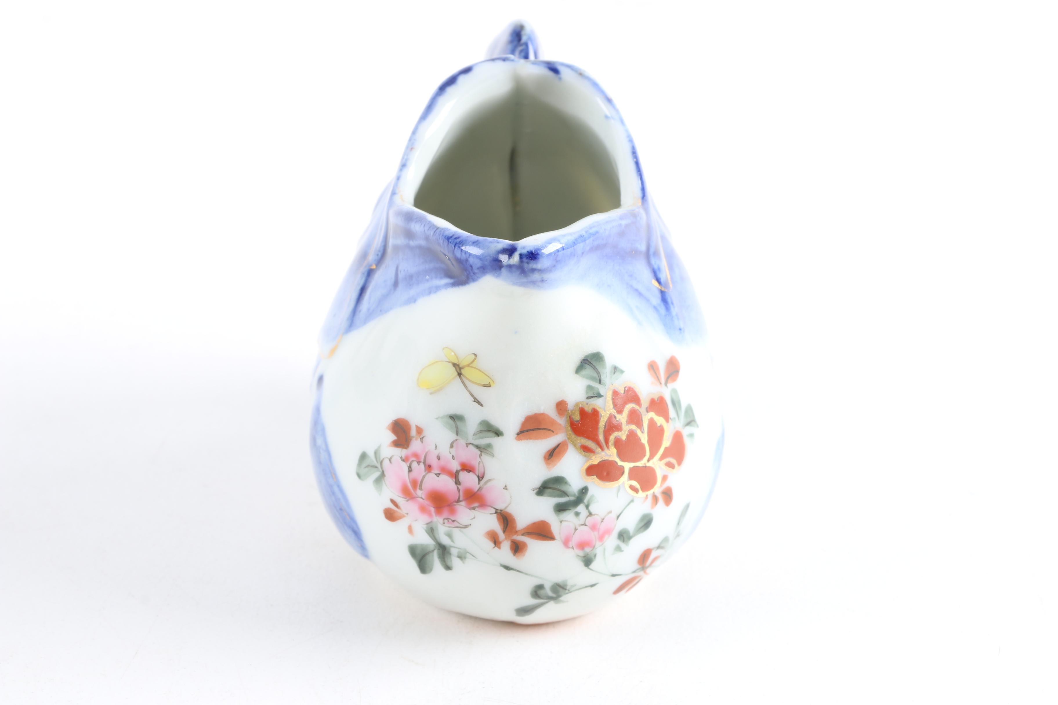 Vintage Blue and White Ceramic Tableware