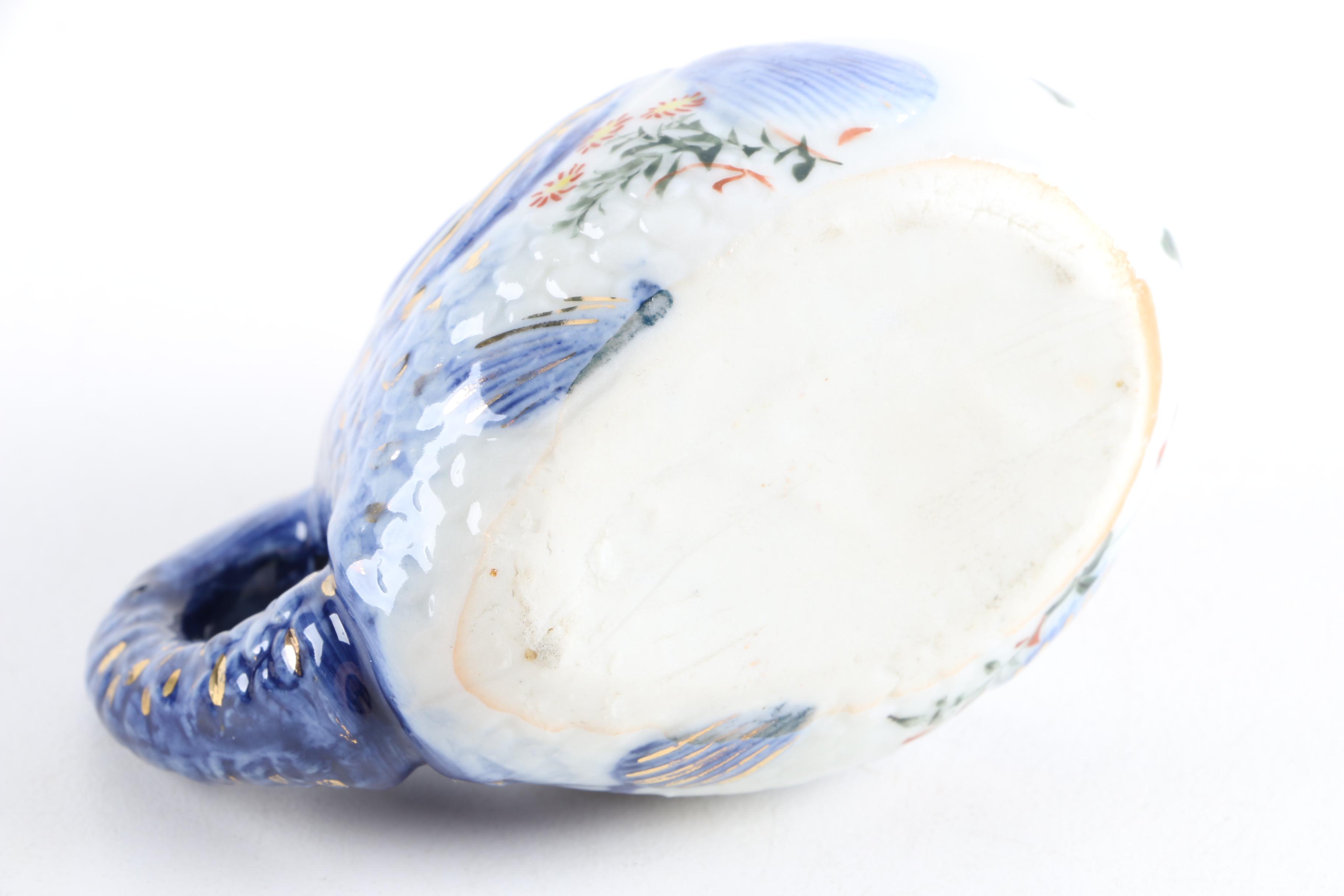 Vintage Blue and White Ceramic Tableware