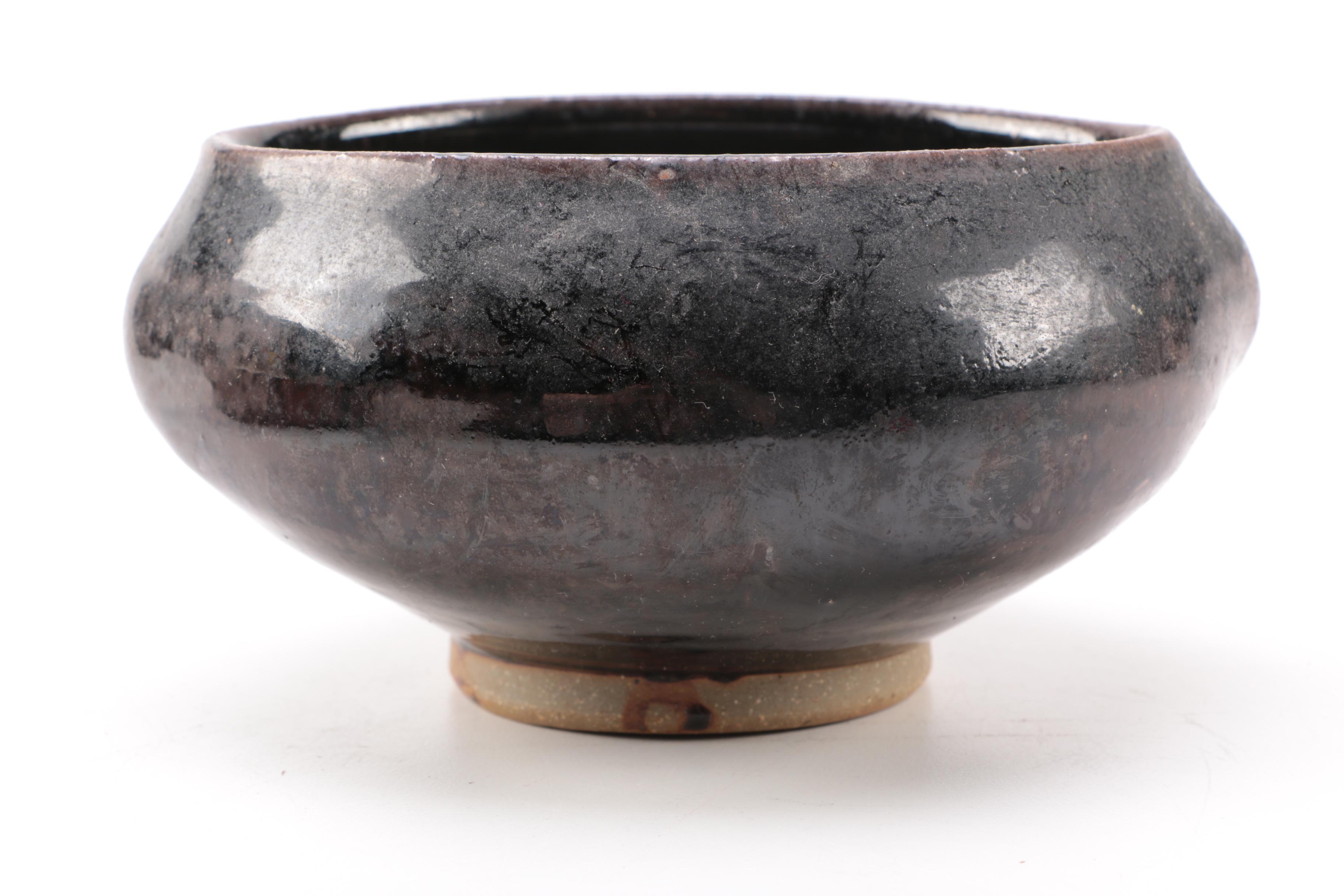 Joe Molinaro Art Pottery Bowl and Basket