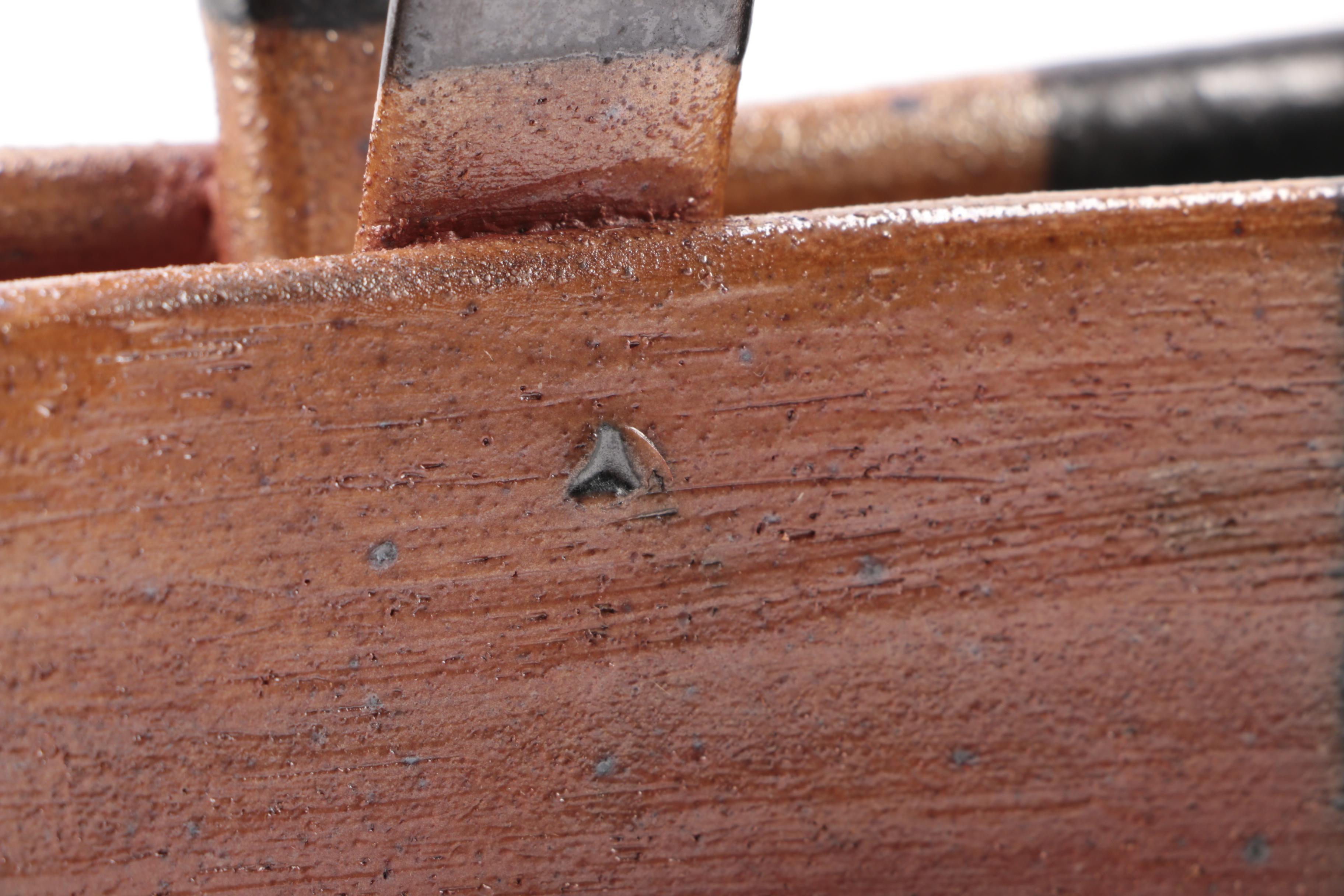 Joe Molinaro Art Pottery Bowl and Basket