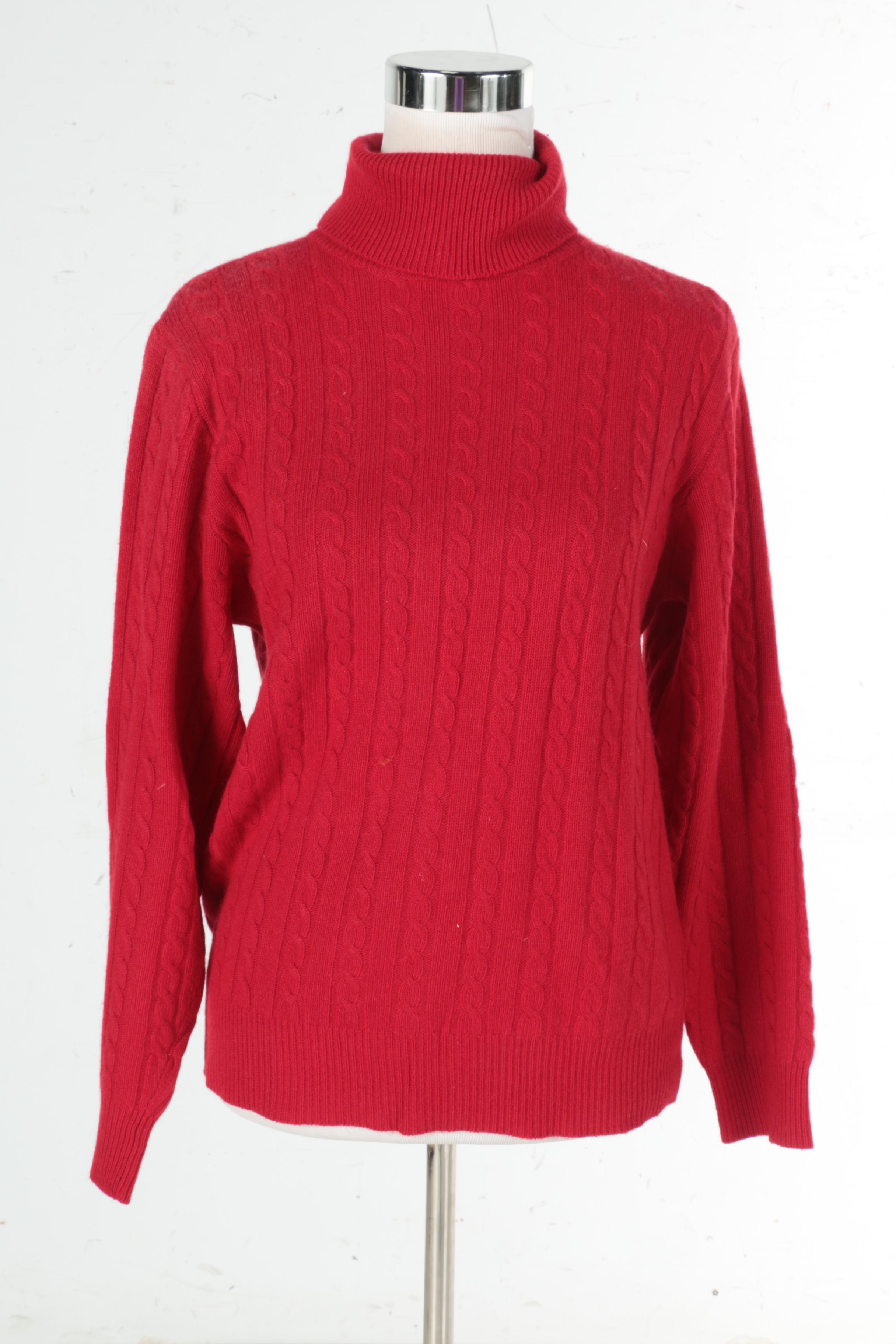 Women's Cashmere Sweaters Including Neiman Marcus and Johnstons Cashmere