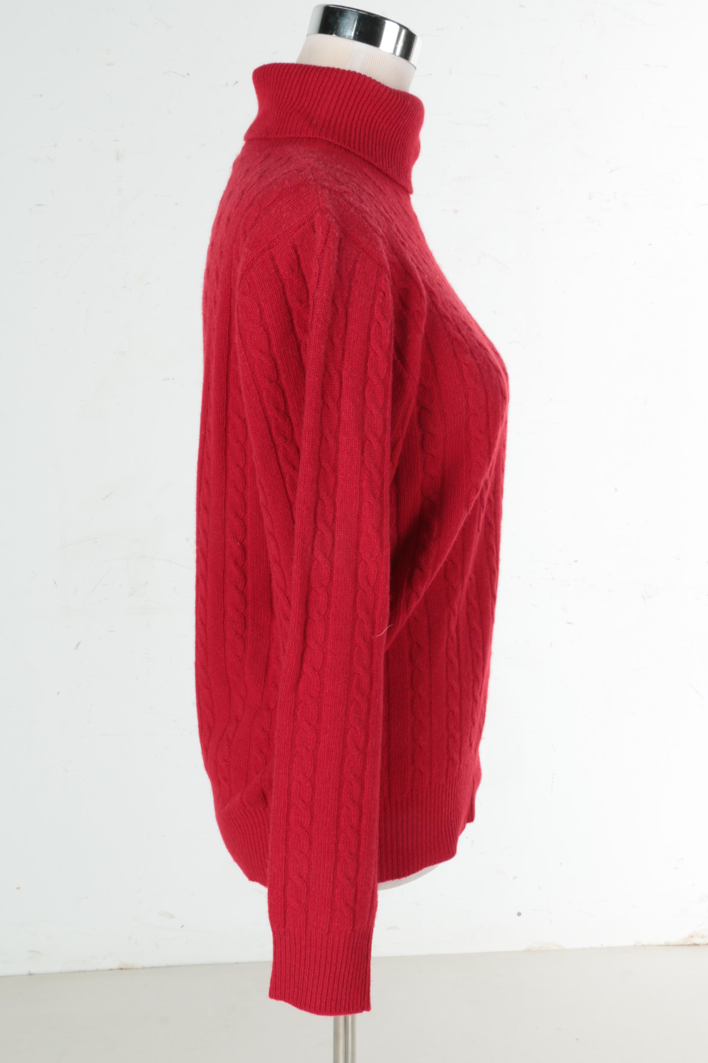 Women's Cashmere Sweaters Including Neiman Marcus and Johnstons Cashmere