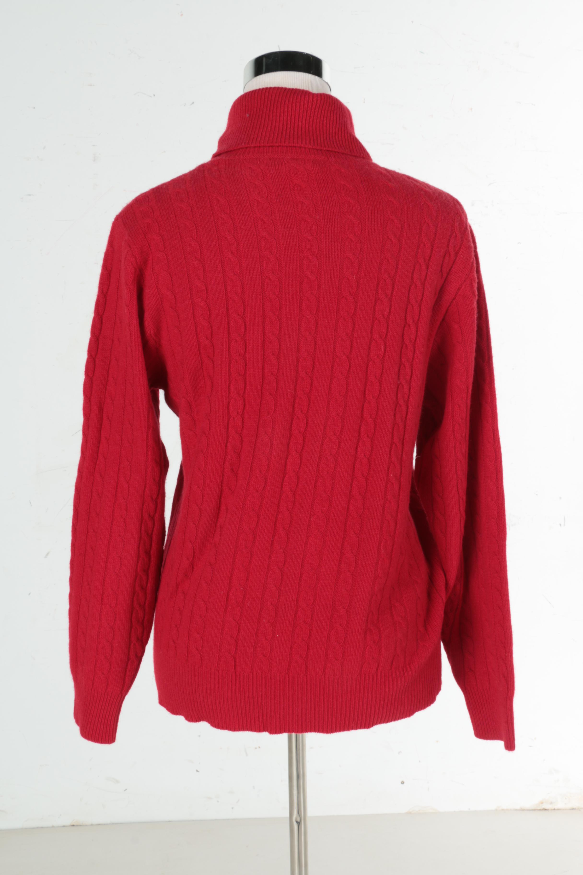 Women's Cashmere Sweaters Including Neiman Marcus and Johnstons Cashmere