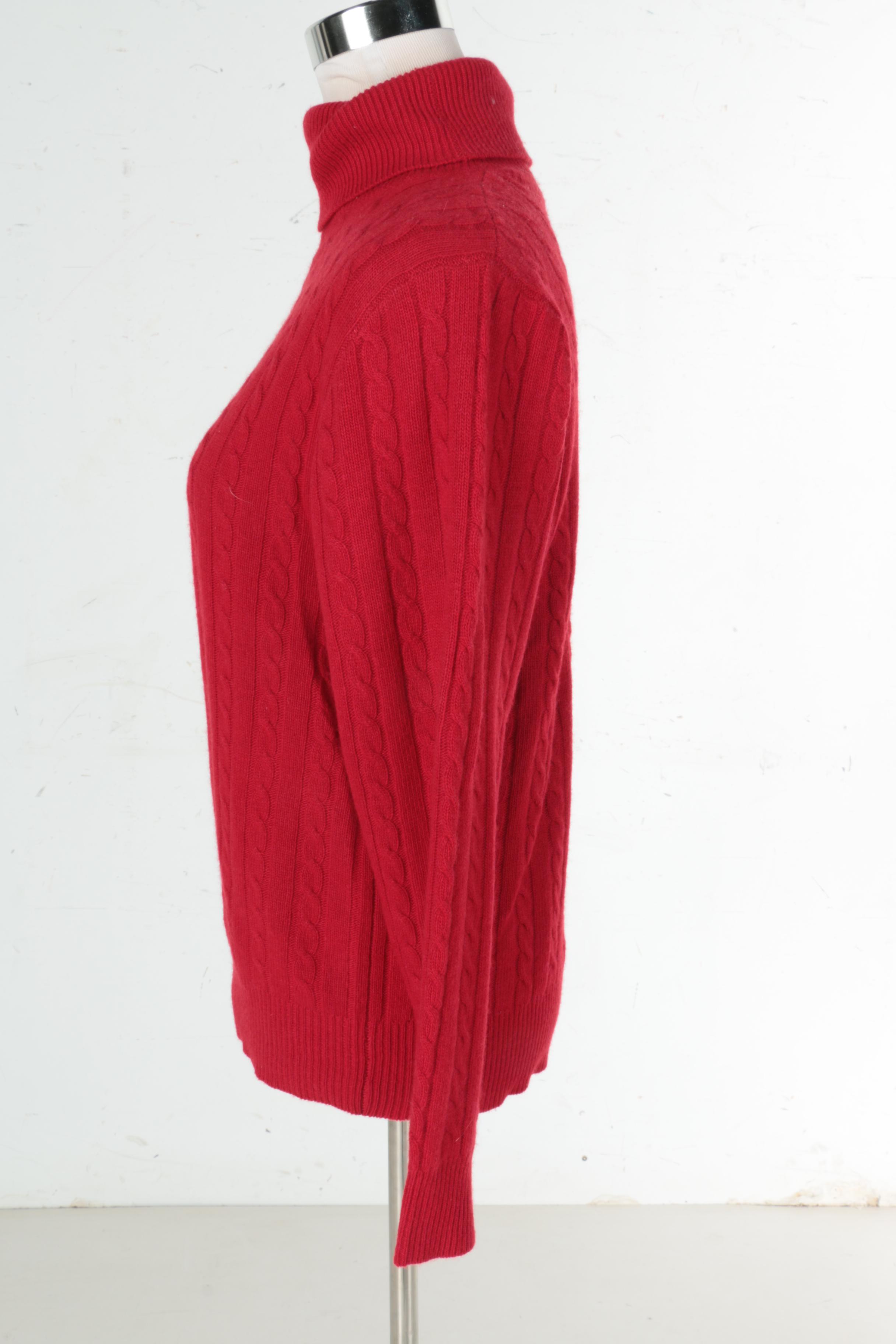 Women's Cashmere Sweaters Including Neiman Marcus and Johnstons Cashmere