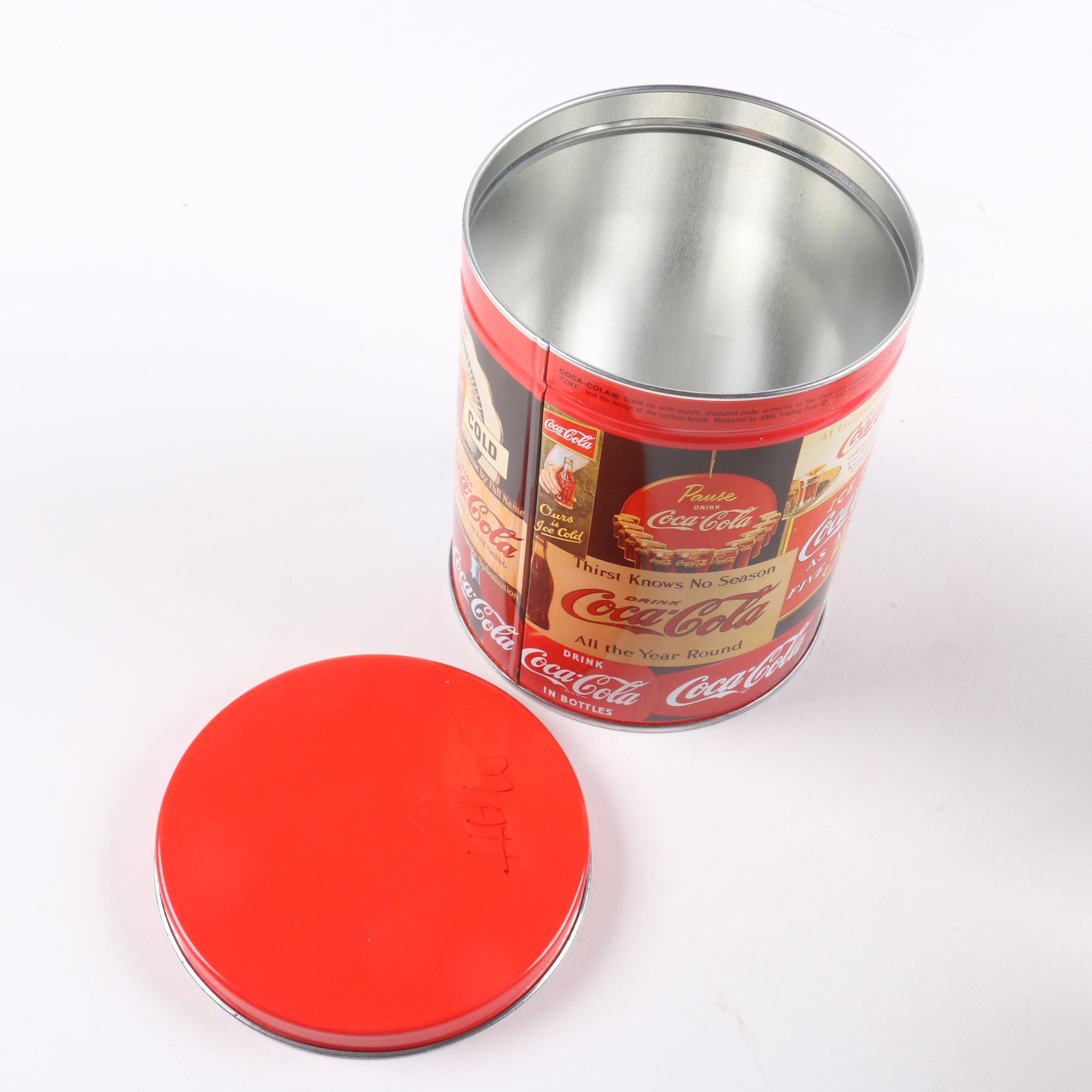 Assorted Tin Containers