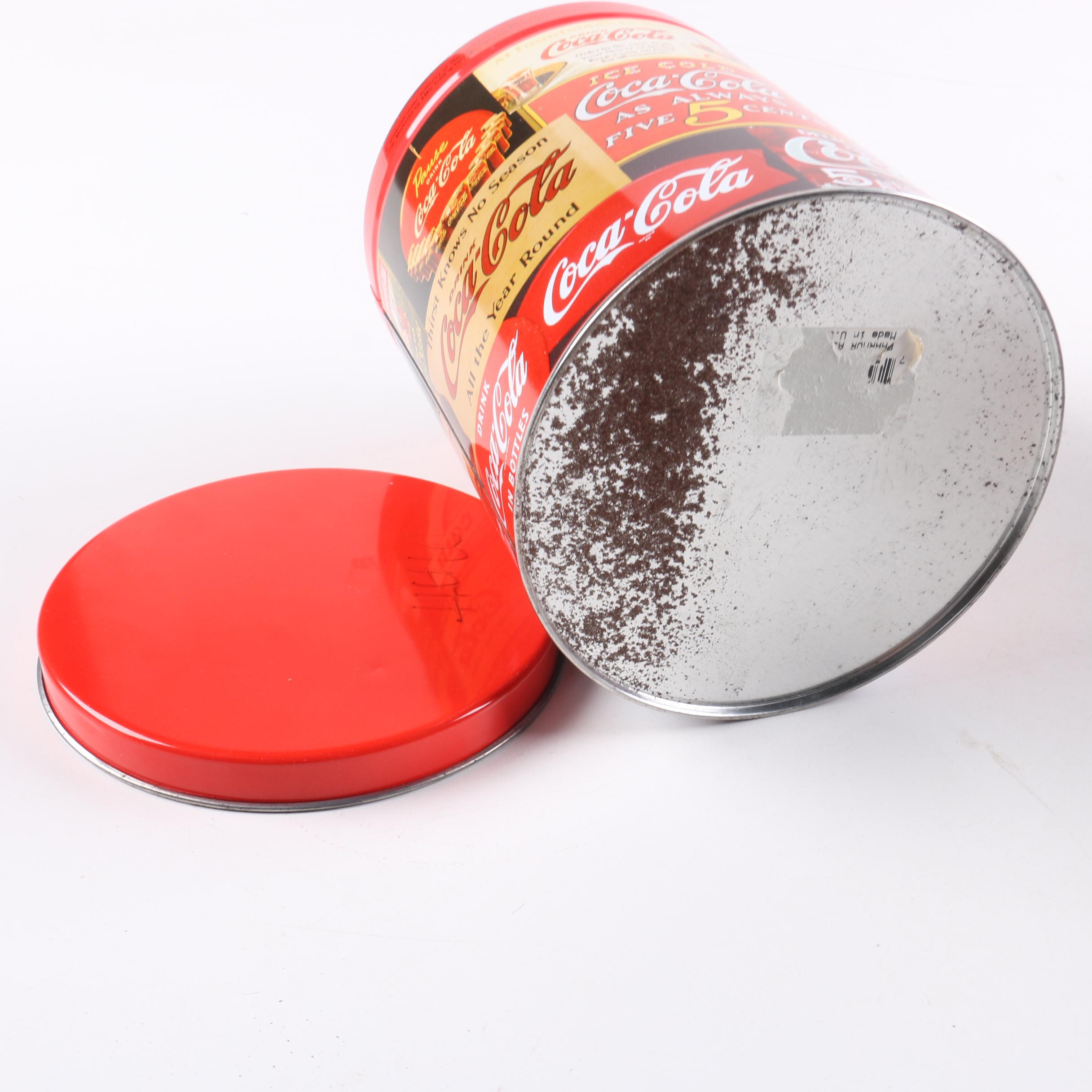 Assorted Tin Containers