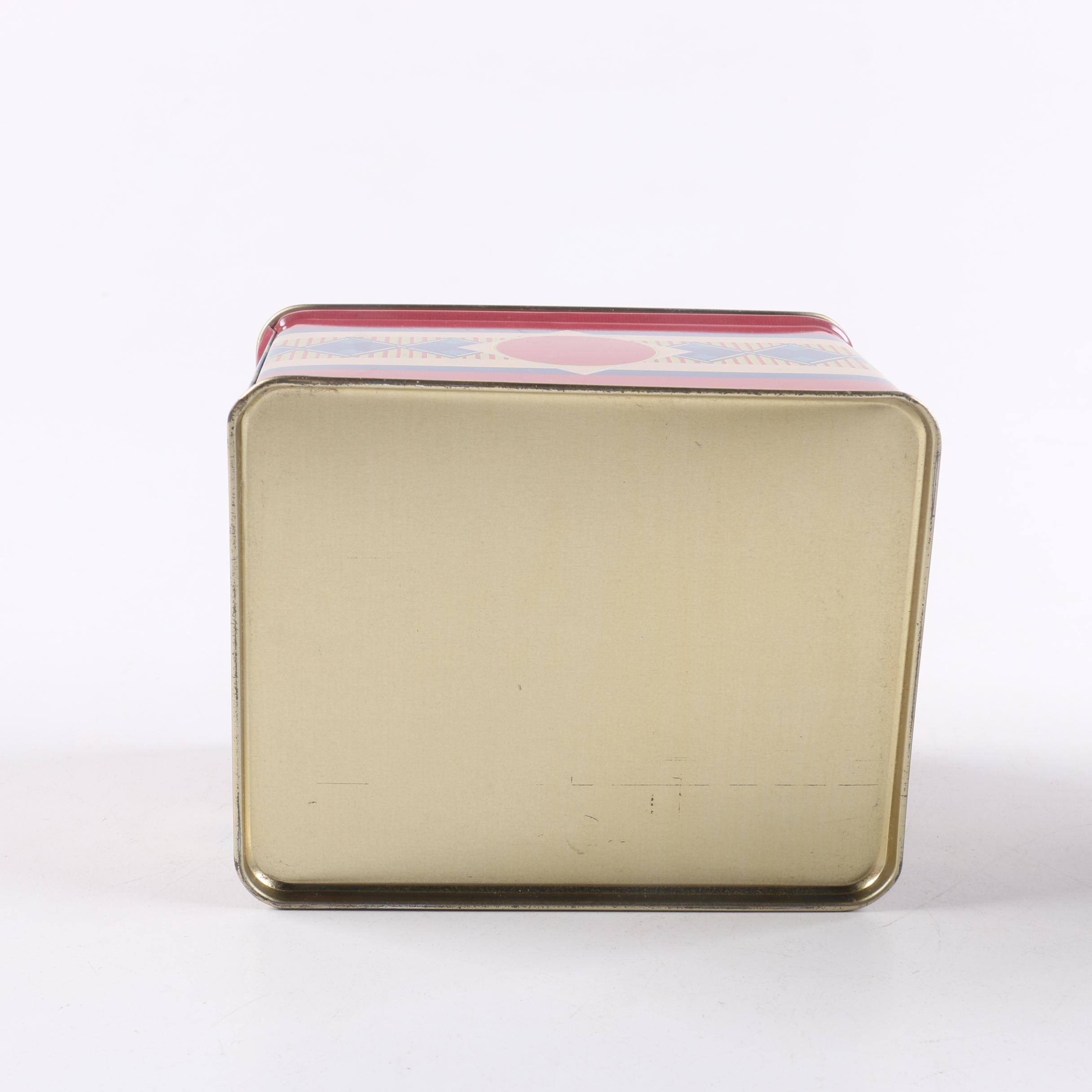 Assorted Tin Containers