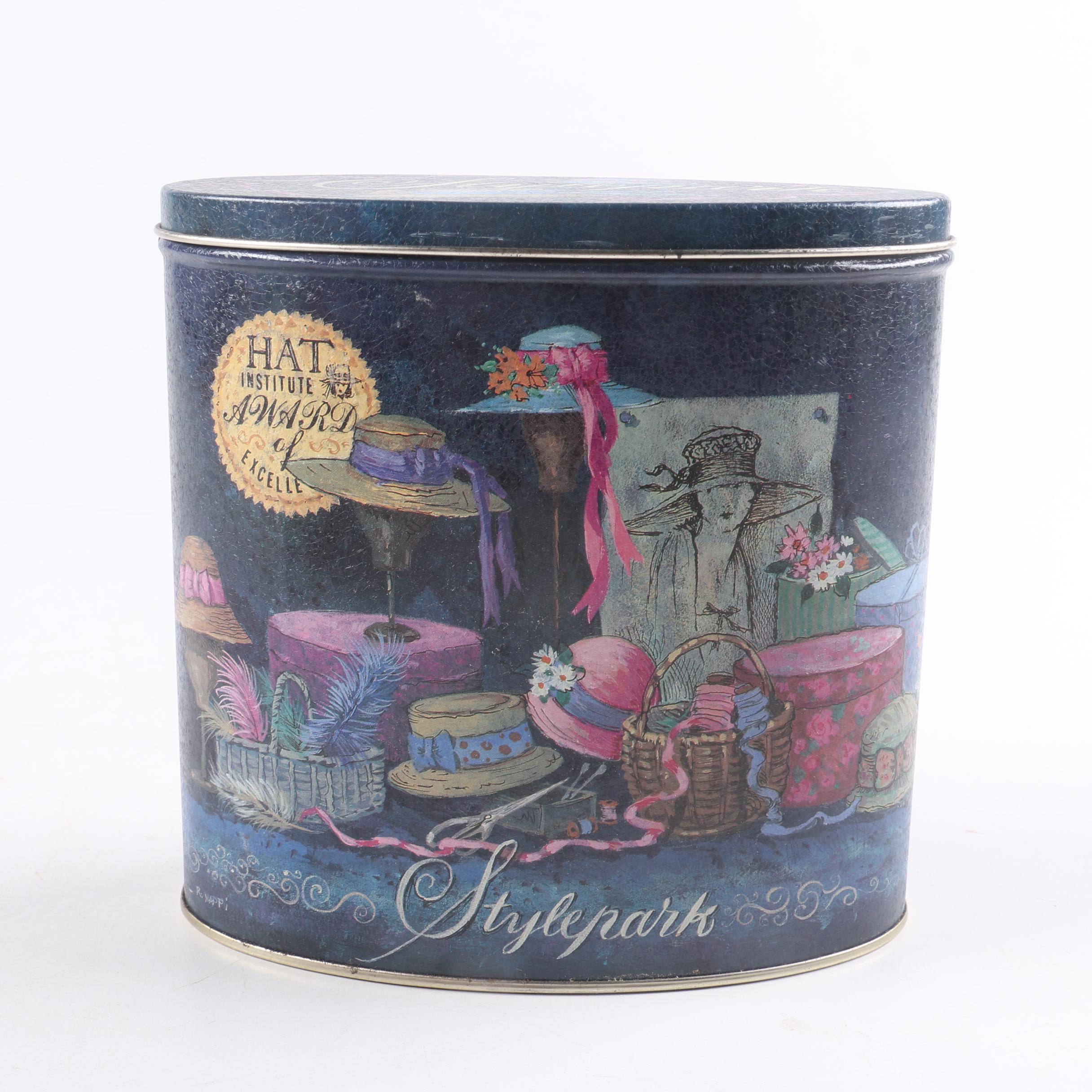 Assorted Tin Containers