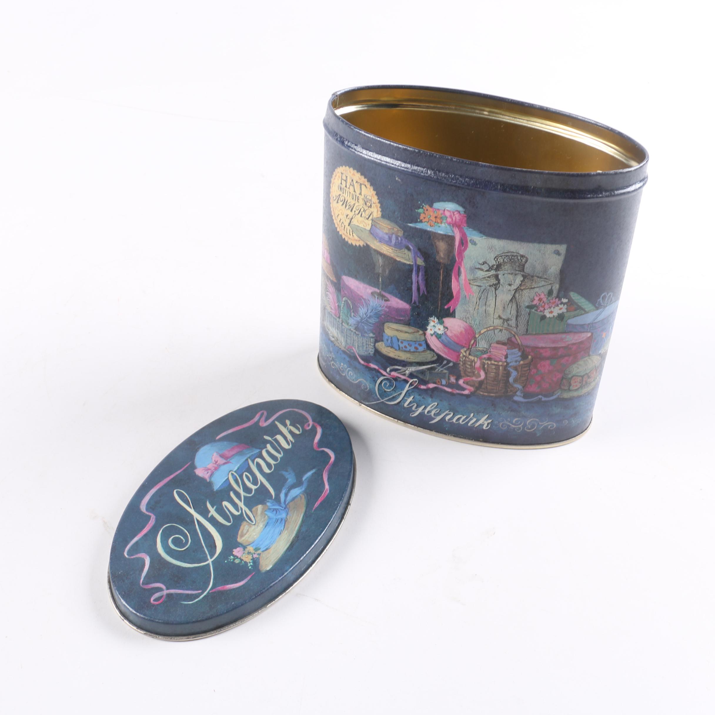 Assorted Tin Containers