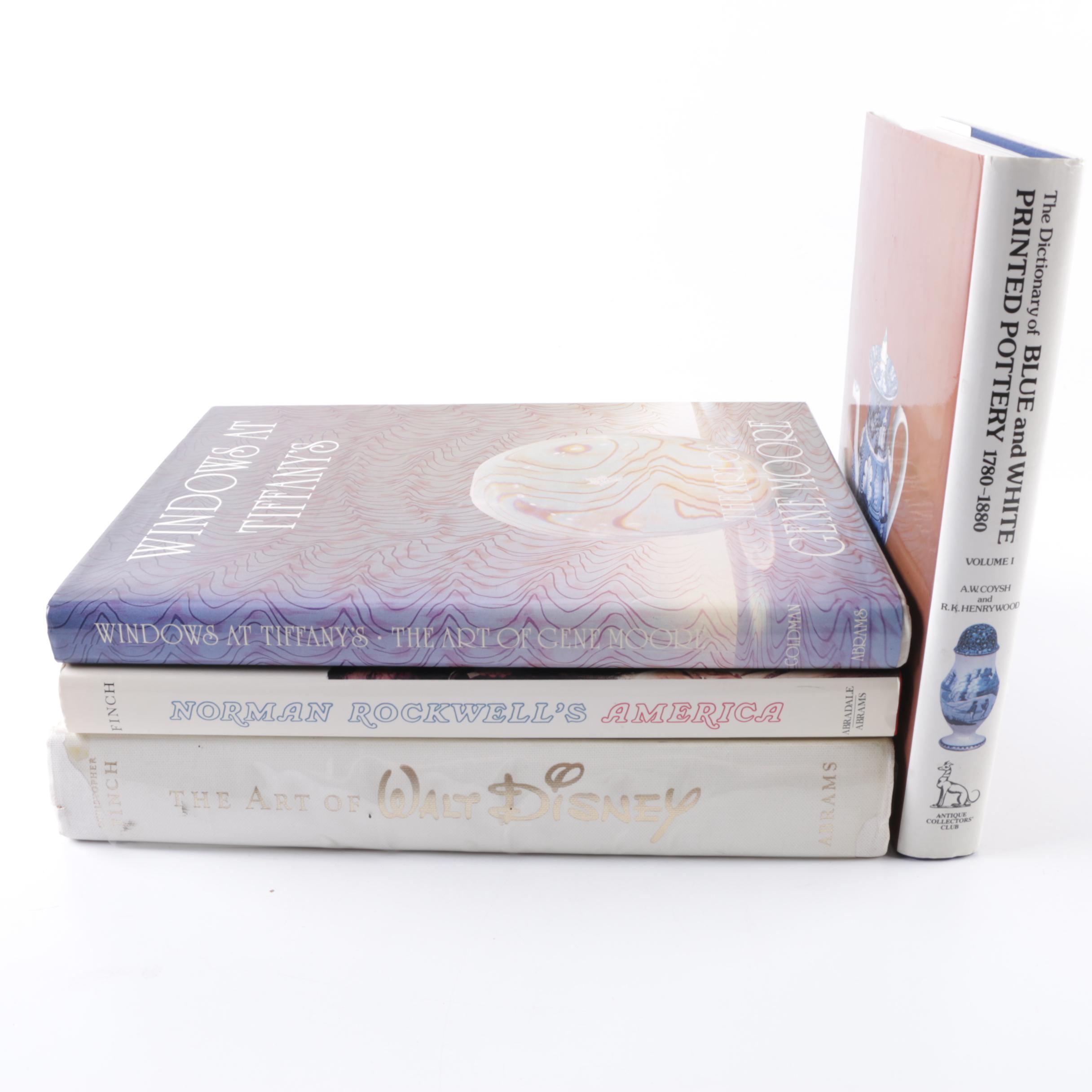 Books on Art Featuring Norman Rockwell, Walt Disney, and More