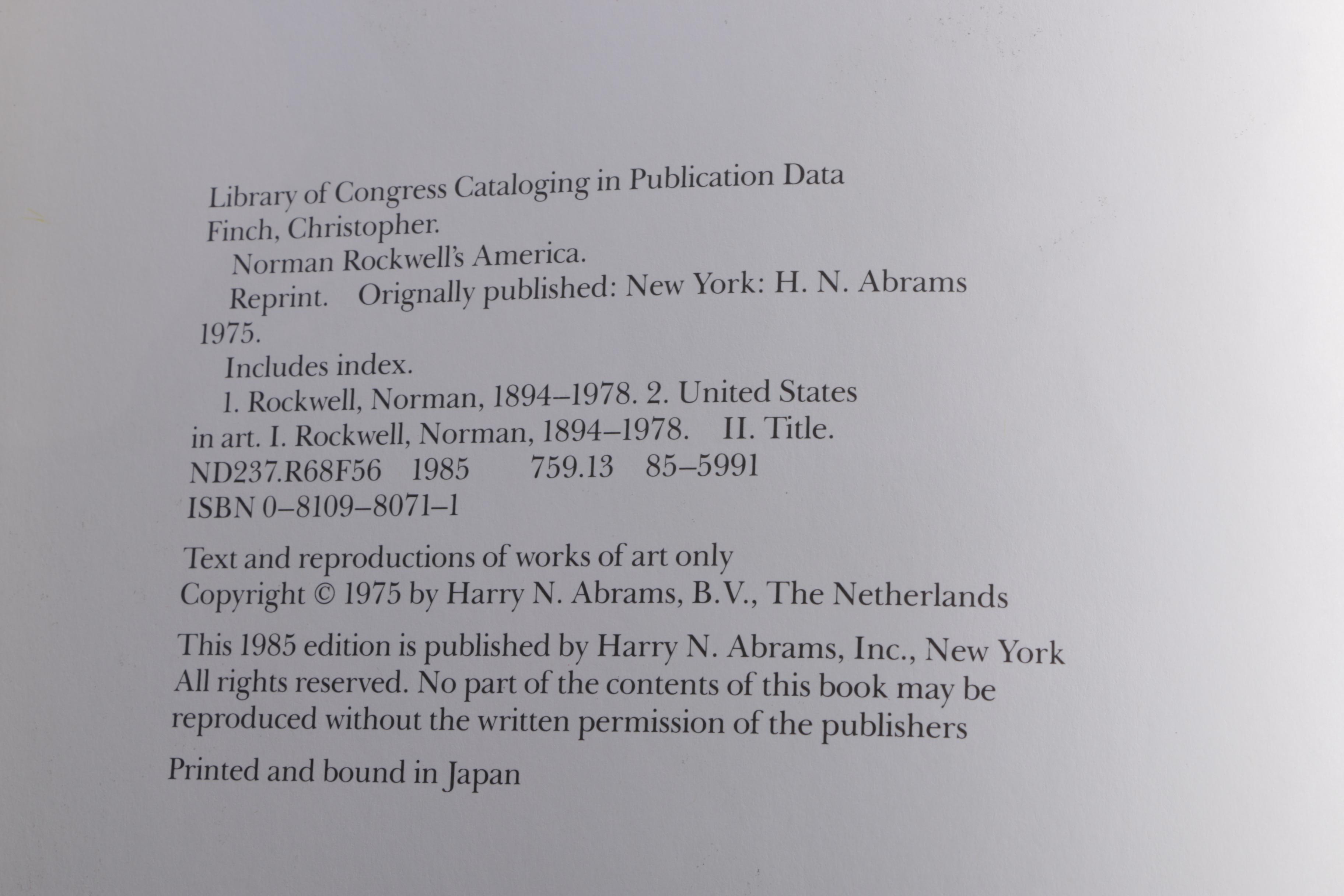 Books on Art Featuring Norman Rockwell, Walt Disney, and More