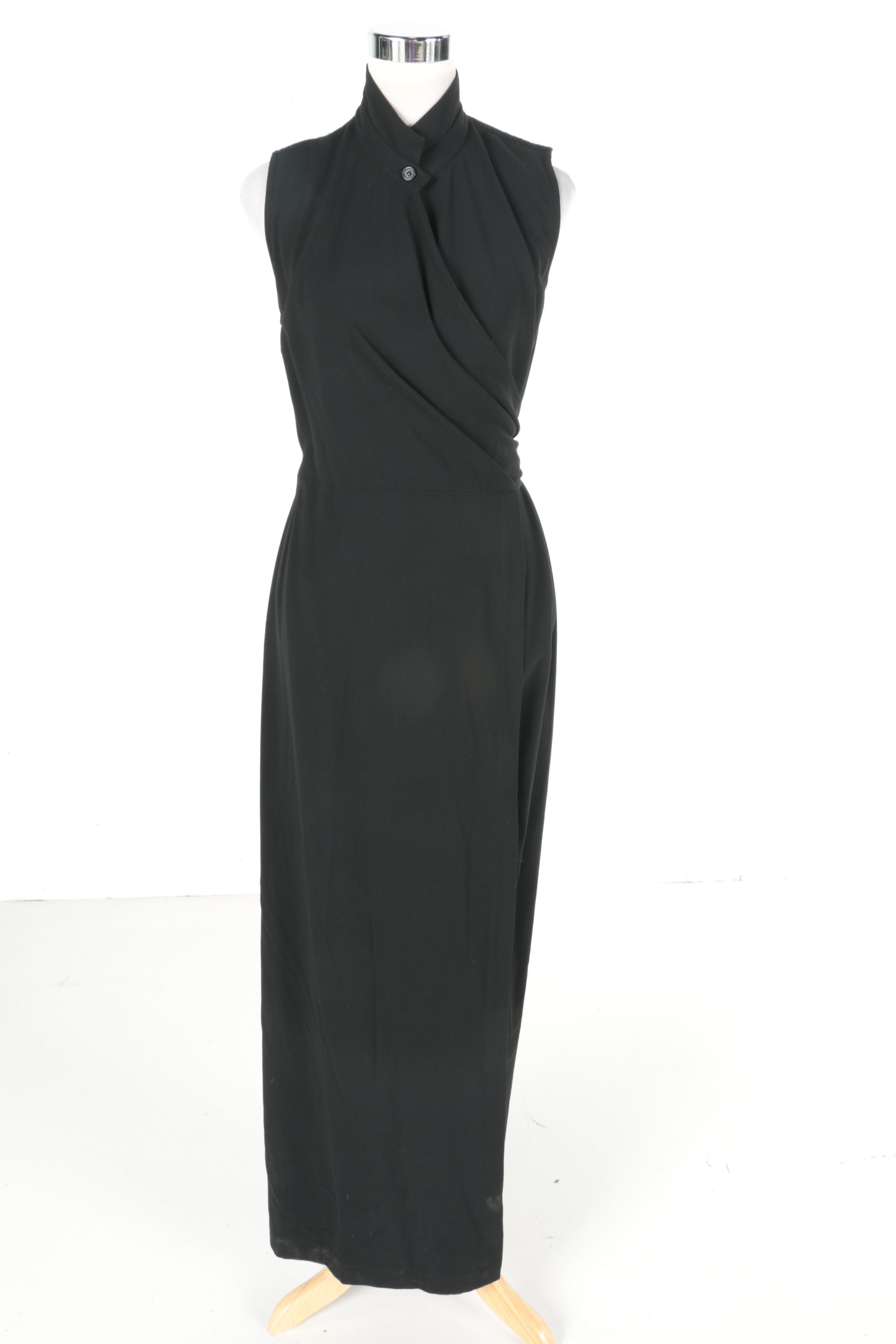 Dries Van Noten Wrap Dress and Fate Wrap Vest