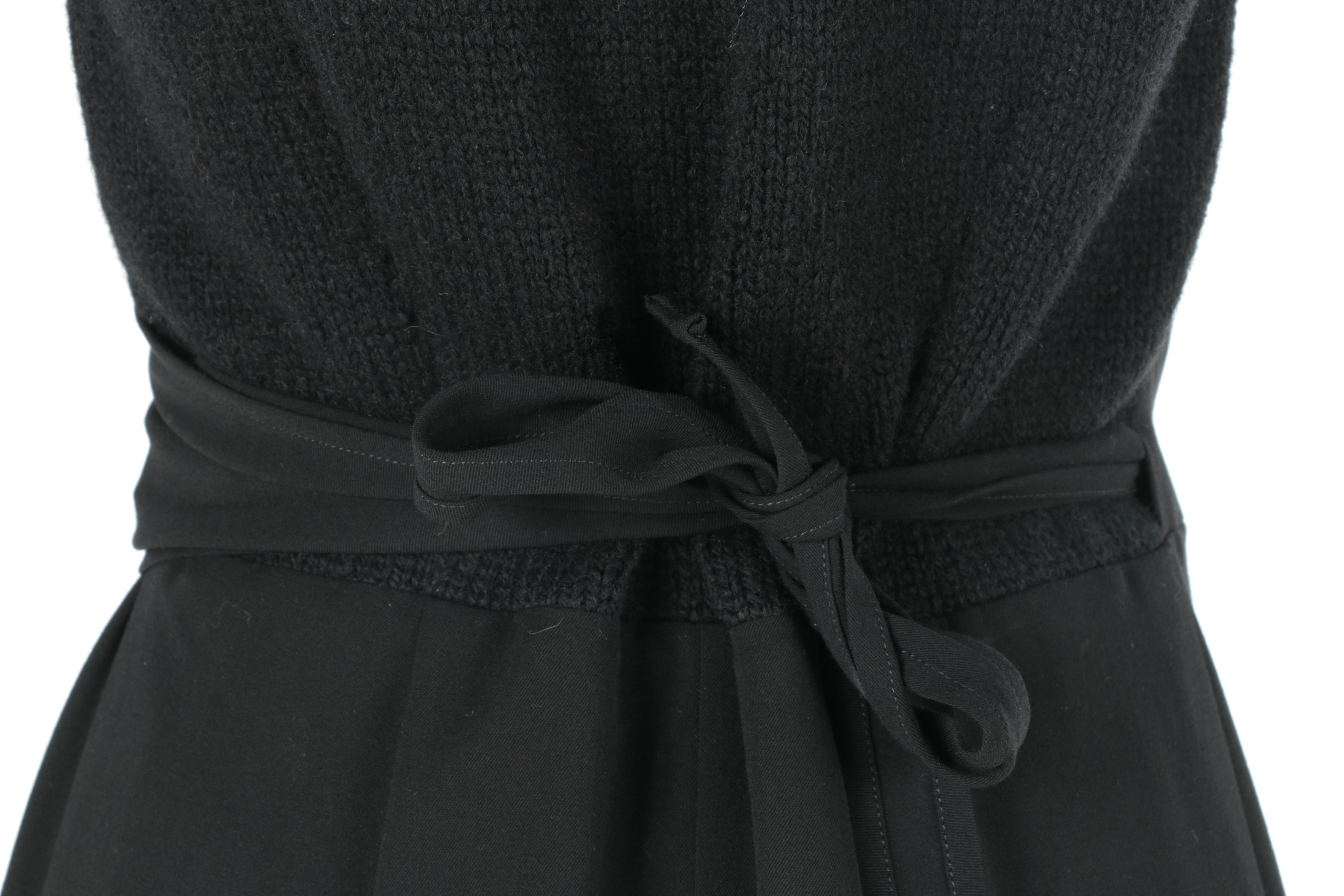 Dries Van Noten Wrap Dress and Fate Wrap Vest