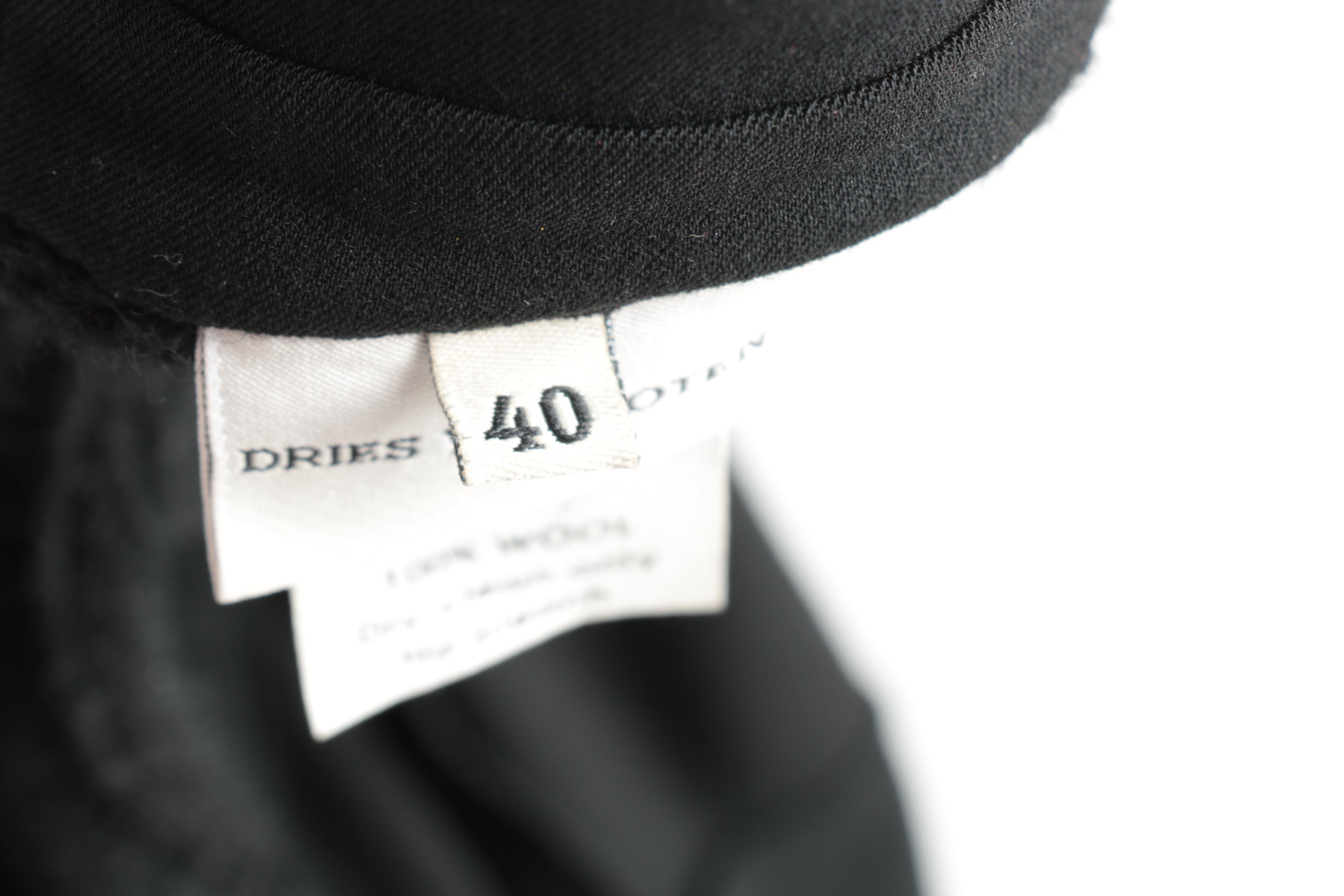 Dries Van Noten Wrap Dress and Fate Wrap Vest