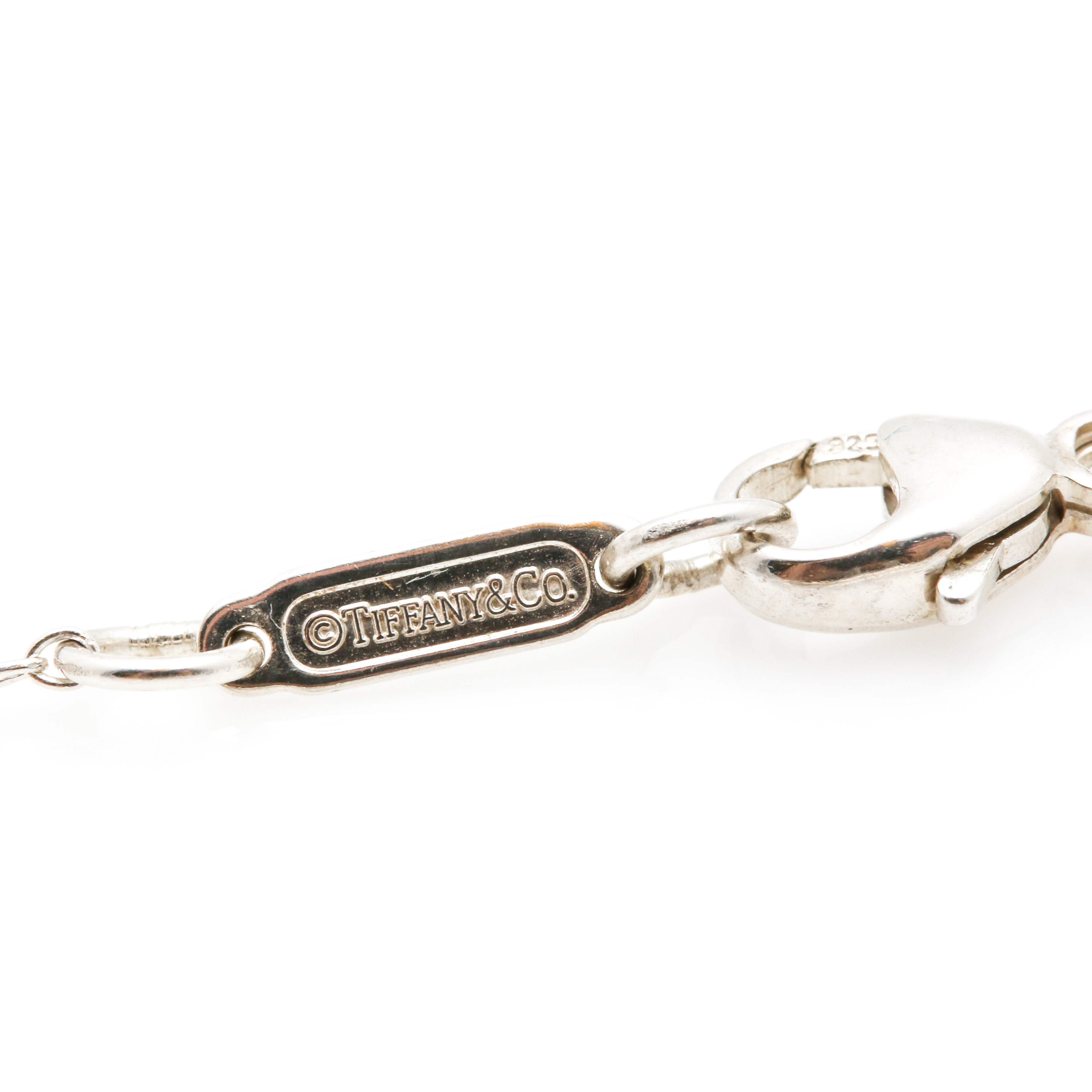 Tiffany & Co. Sterling Silver "Tiffany Keys" Key Pendant Necklace