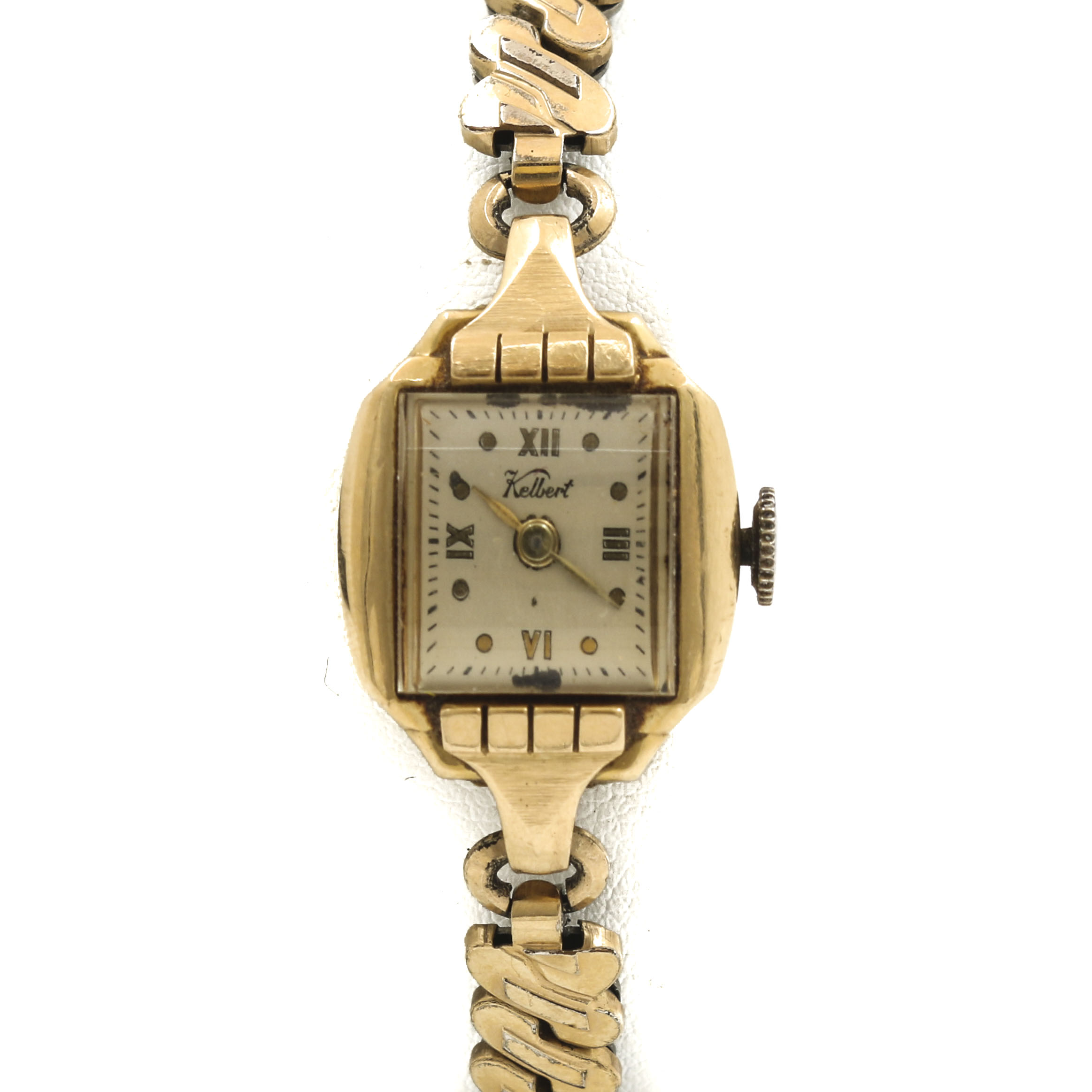 Kelbert 14K Yellow Gold Watch