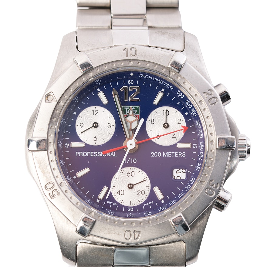 TAG Heuer Stainless Steel Wristwatch