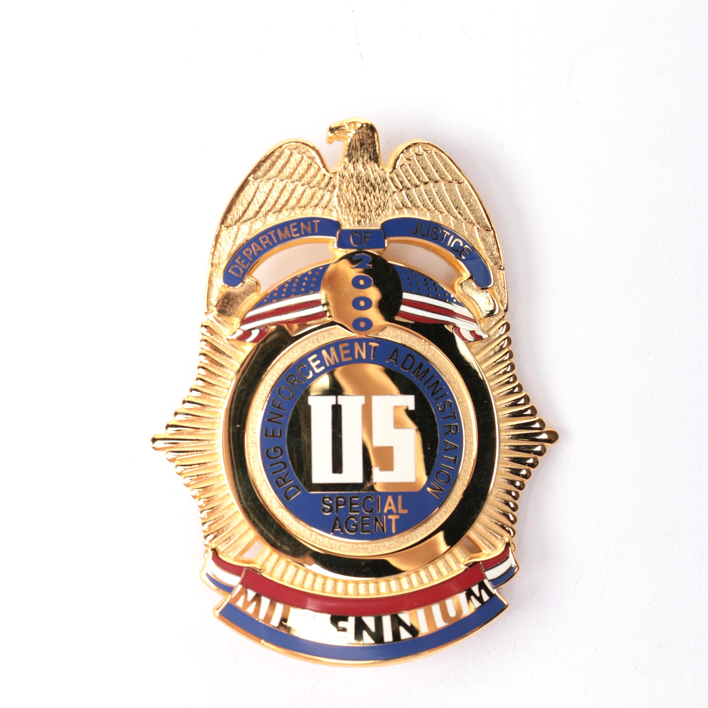 DEA Special Agent Millenium Badge