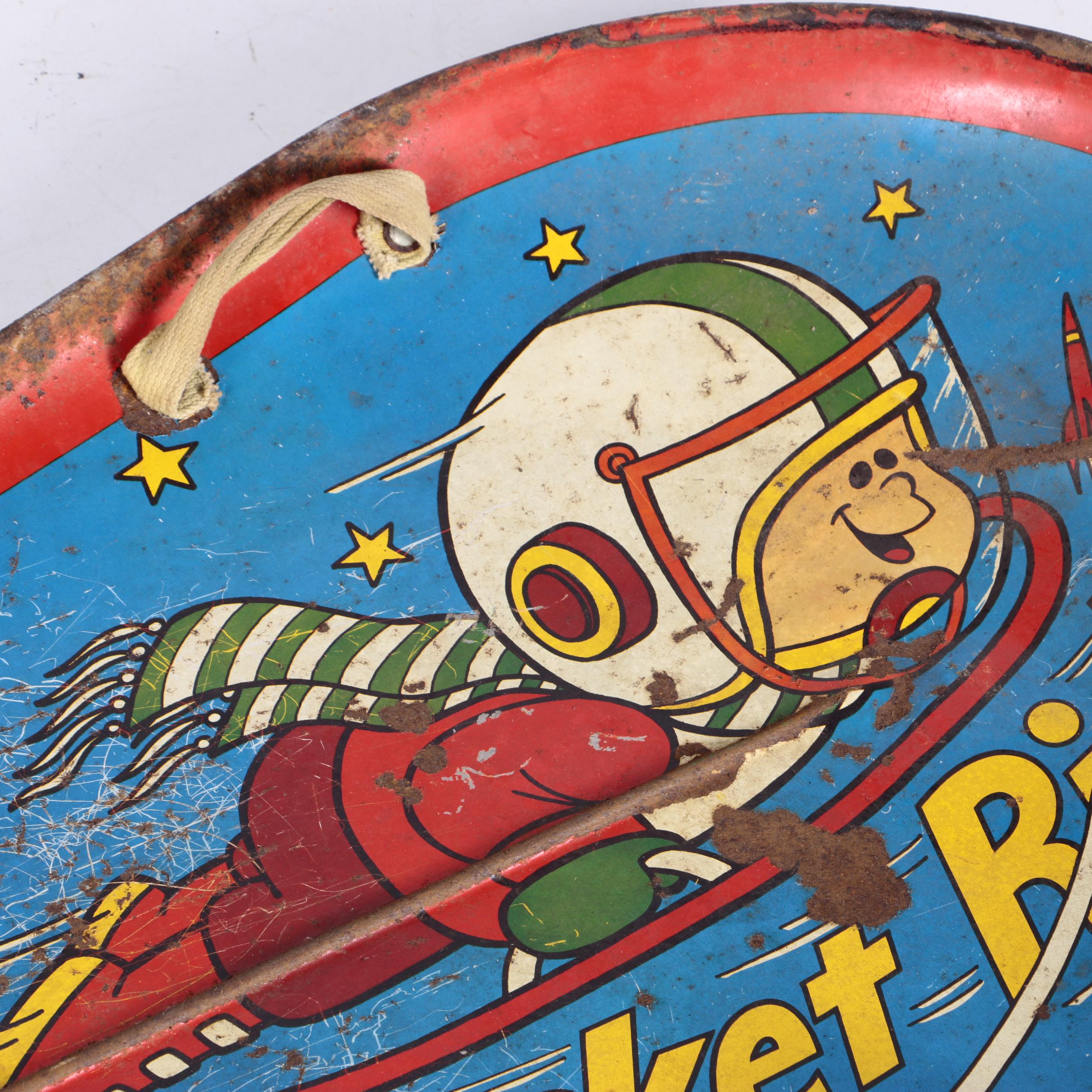 1950s Rocket Rider Sled