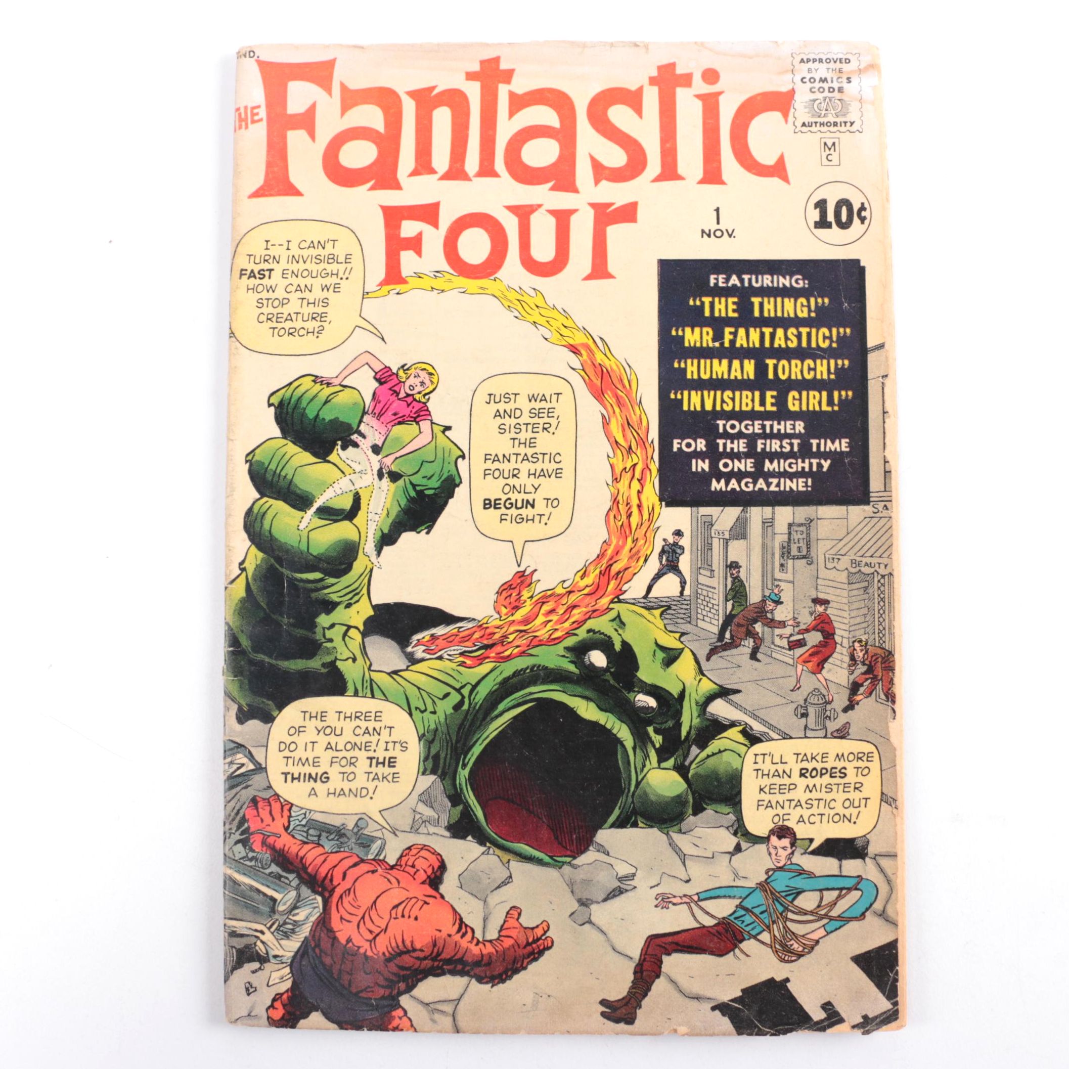 1961 "The Fantastic Four" Issue #1