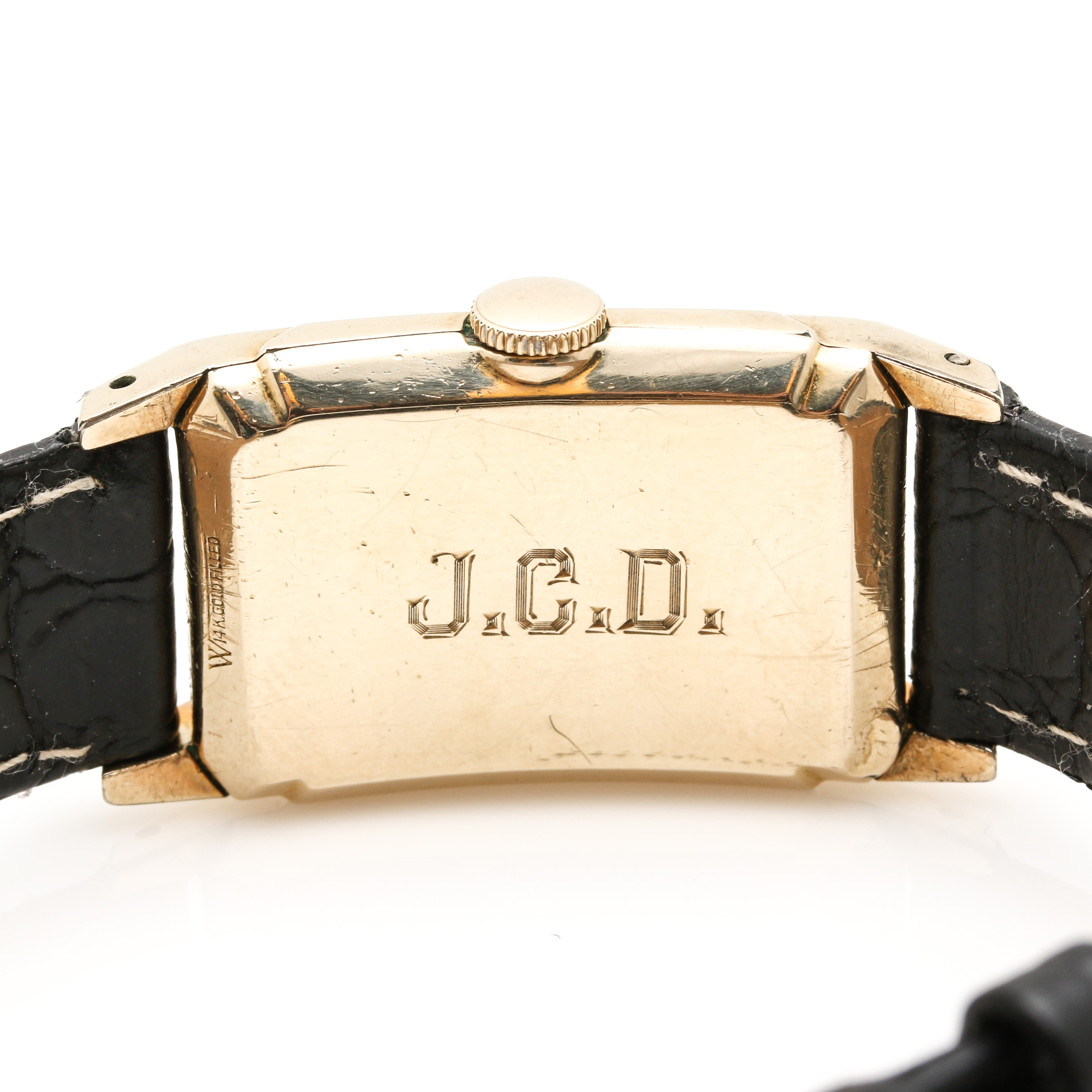 Circa 1937 Hamilton 14K Gold Filled Doctor's Duo-Dial Watch