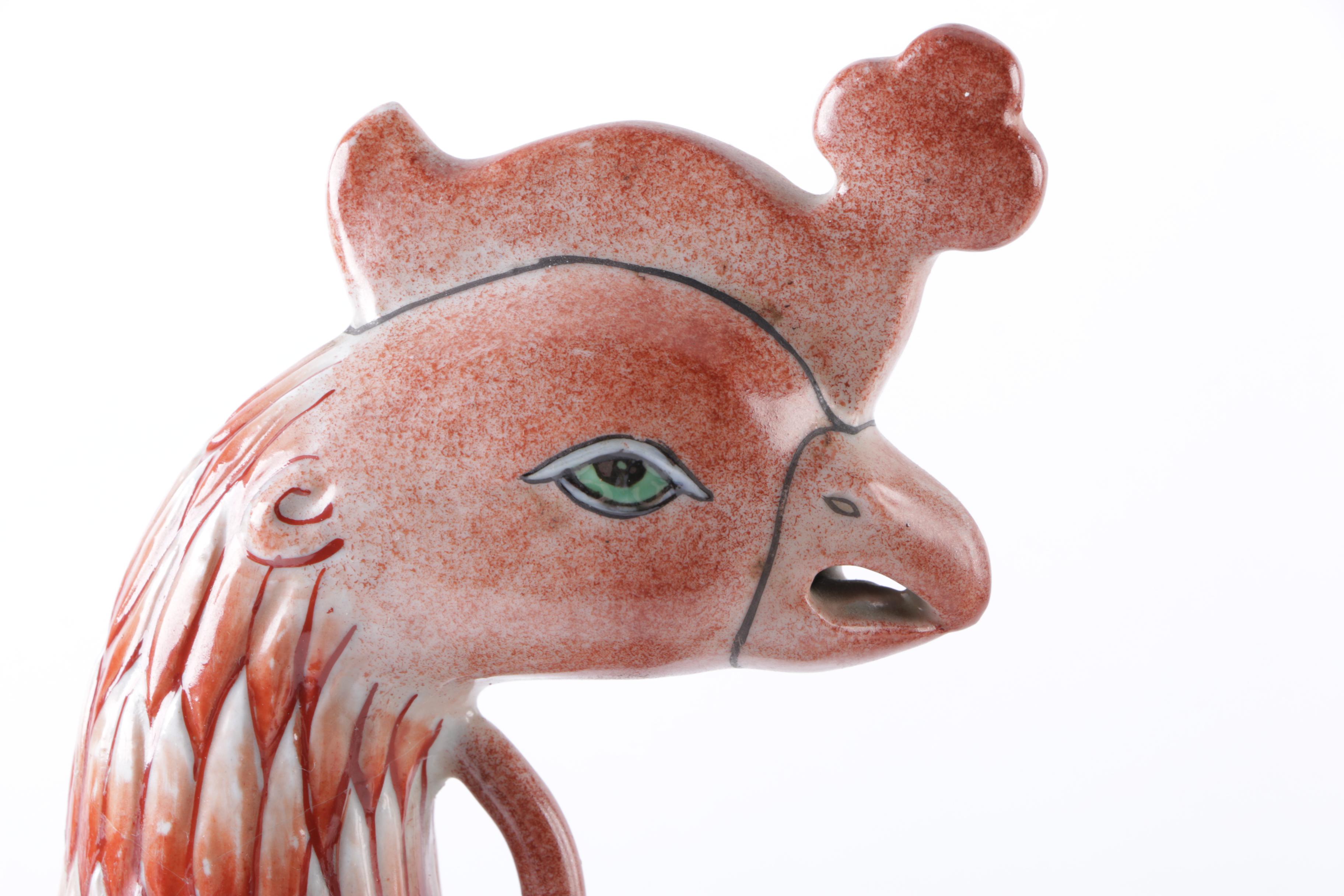 Chinese Porcelain Phoenix Figurines