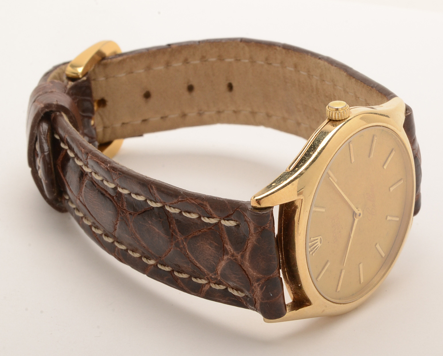 Vintage Rolex Geneve "Cellini" 14K Yellow Gold Watch