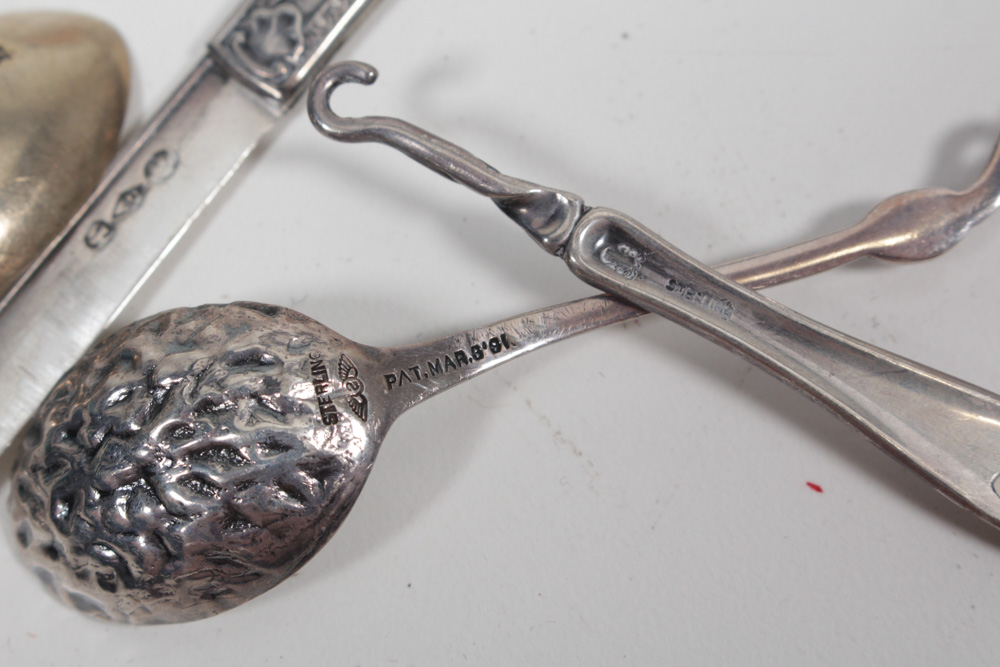 Sterling Silver and More Including an Albert Coles Fruit Knife
