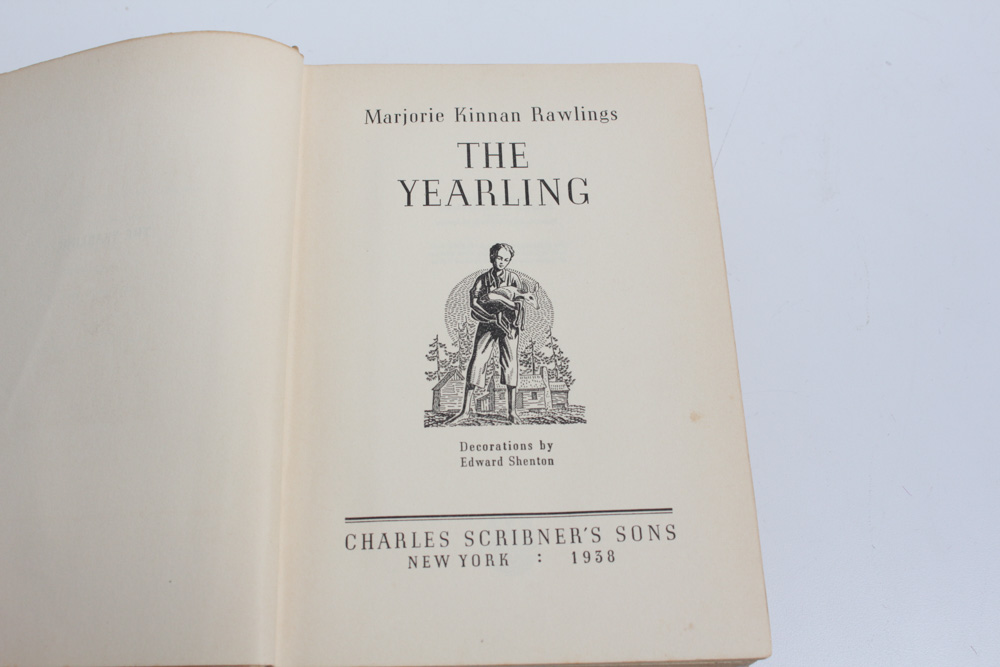 "The Yearling" and "Cross Creek" by Marjorie Kinnan Rawlings