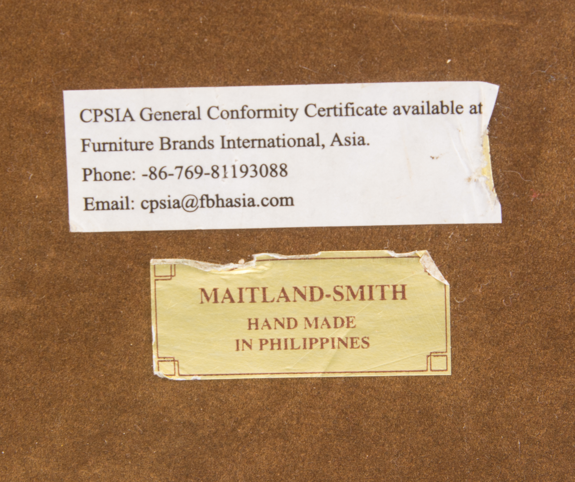 Maitland-Smith Bull and Bear Desk Clock