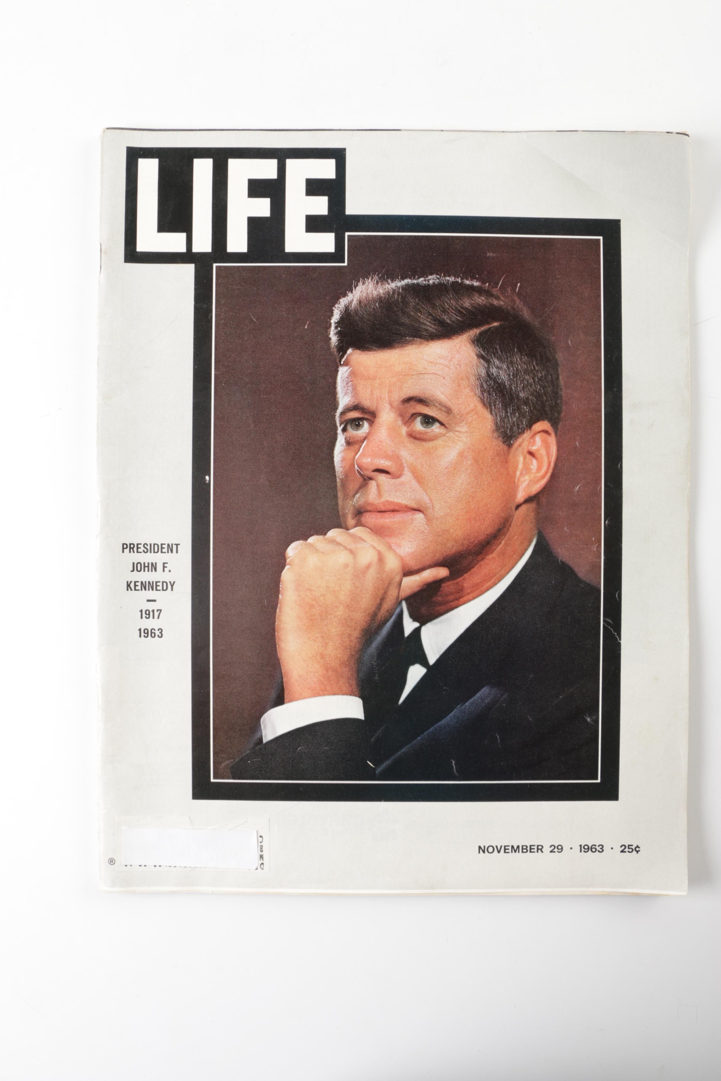 Assortment of Magazines Featuring John F. Kennedy