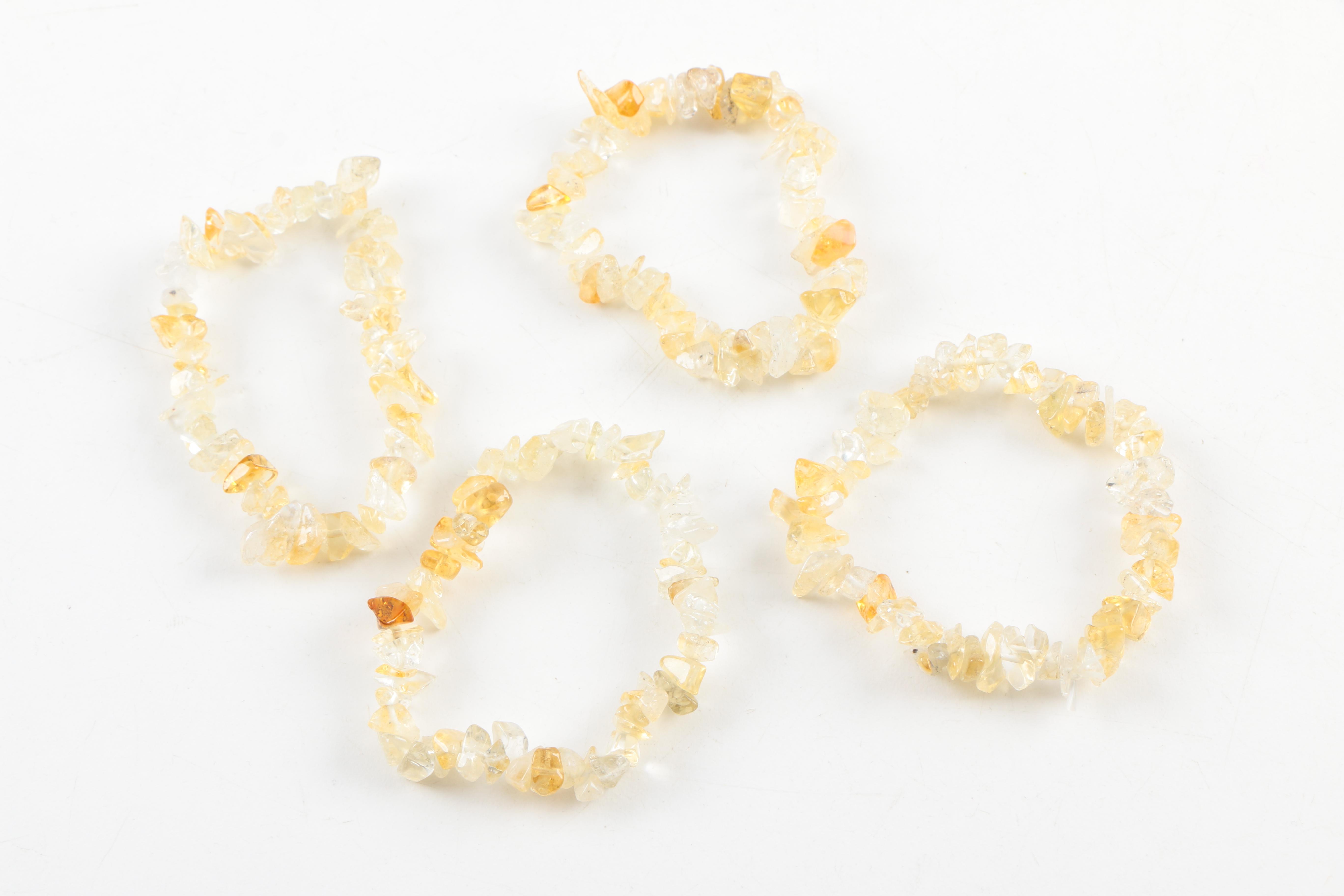 Assortment of Stone Bracelets