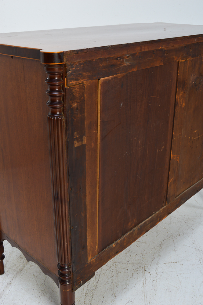 Hepplewhite Style Flame Mahogany Brandy Board, Circa Mid-1800s